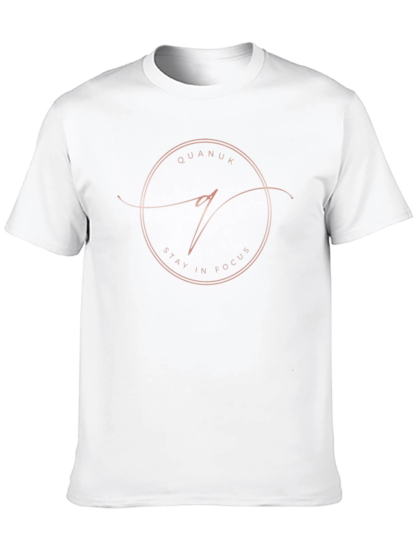 Quanuk Stay In Focus Black Graphic Tee