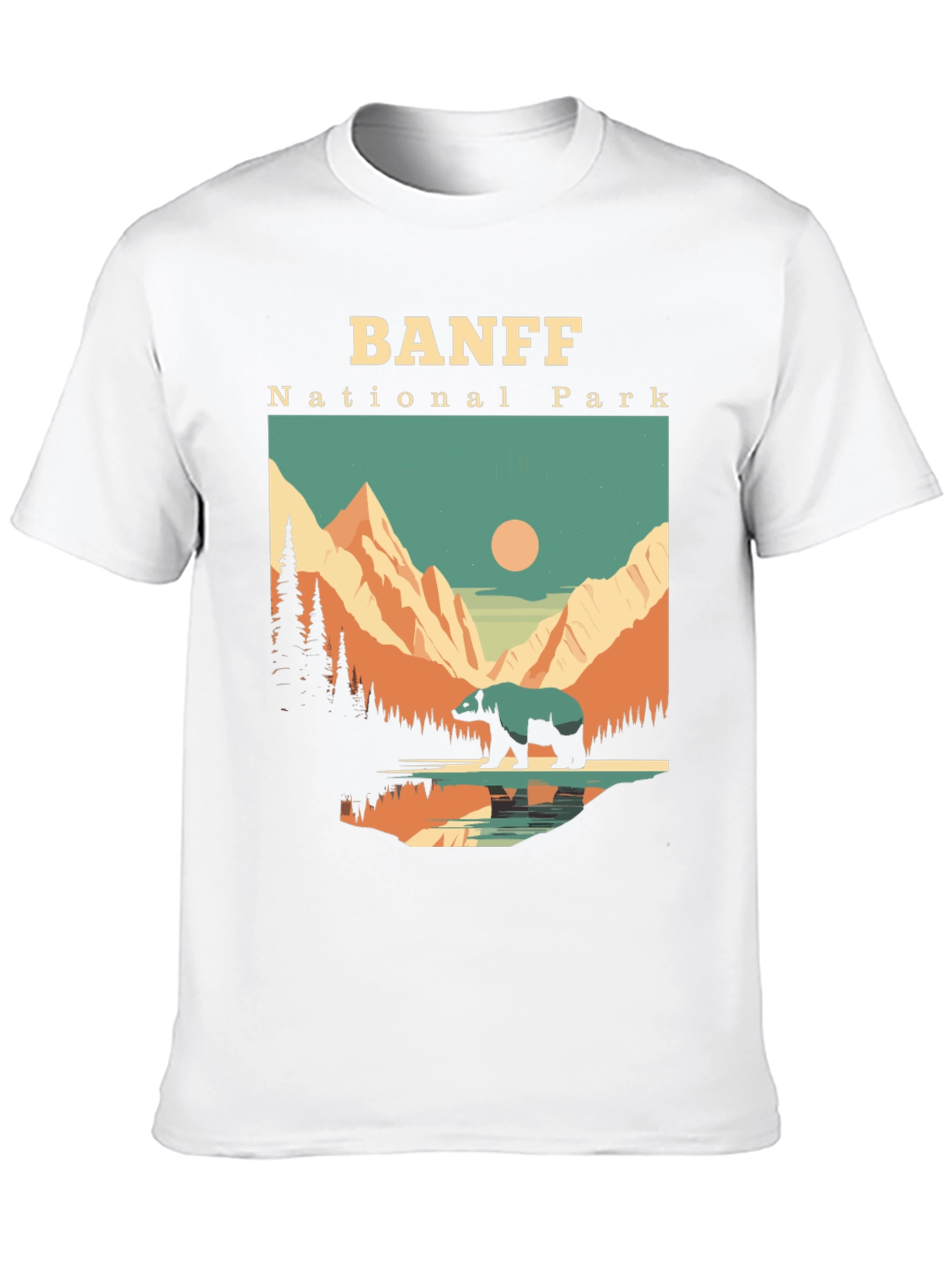 Banff National Park Bear Graphic Tee