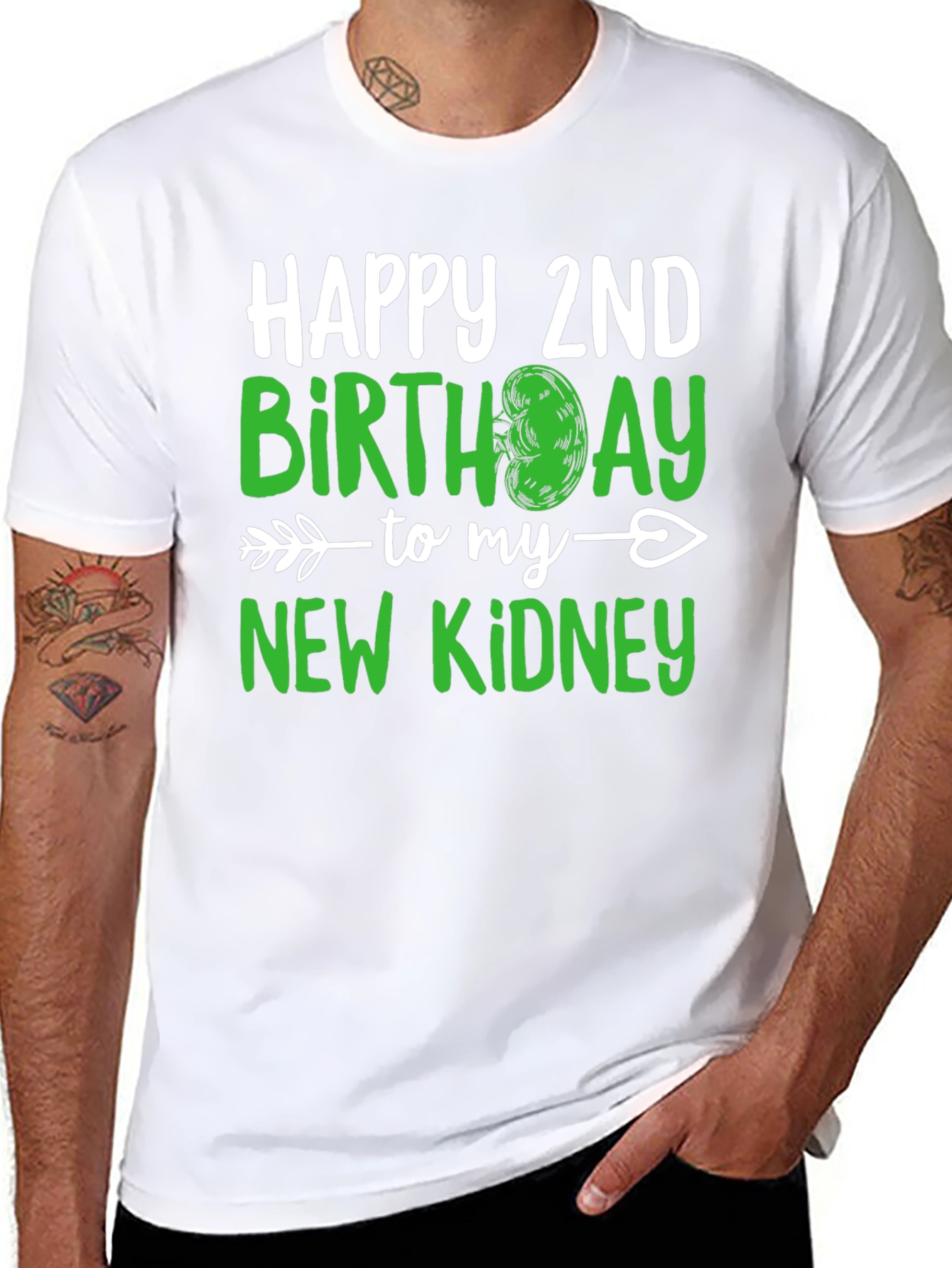 New Kidney 2nd Birthday T-Shirt
