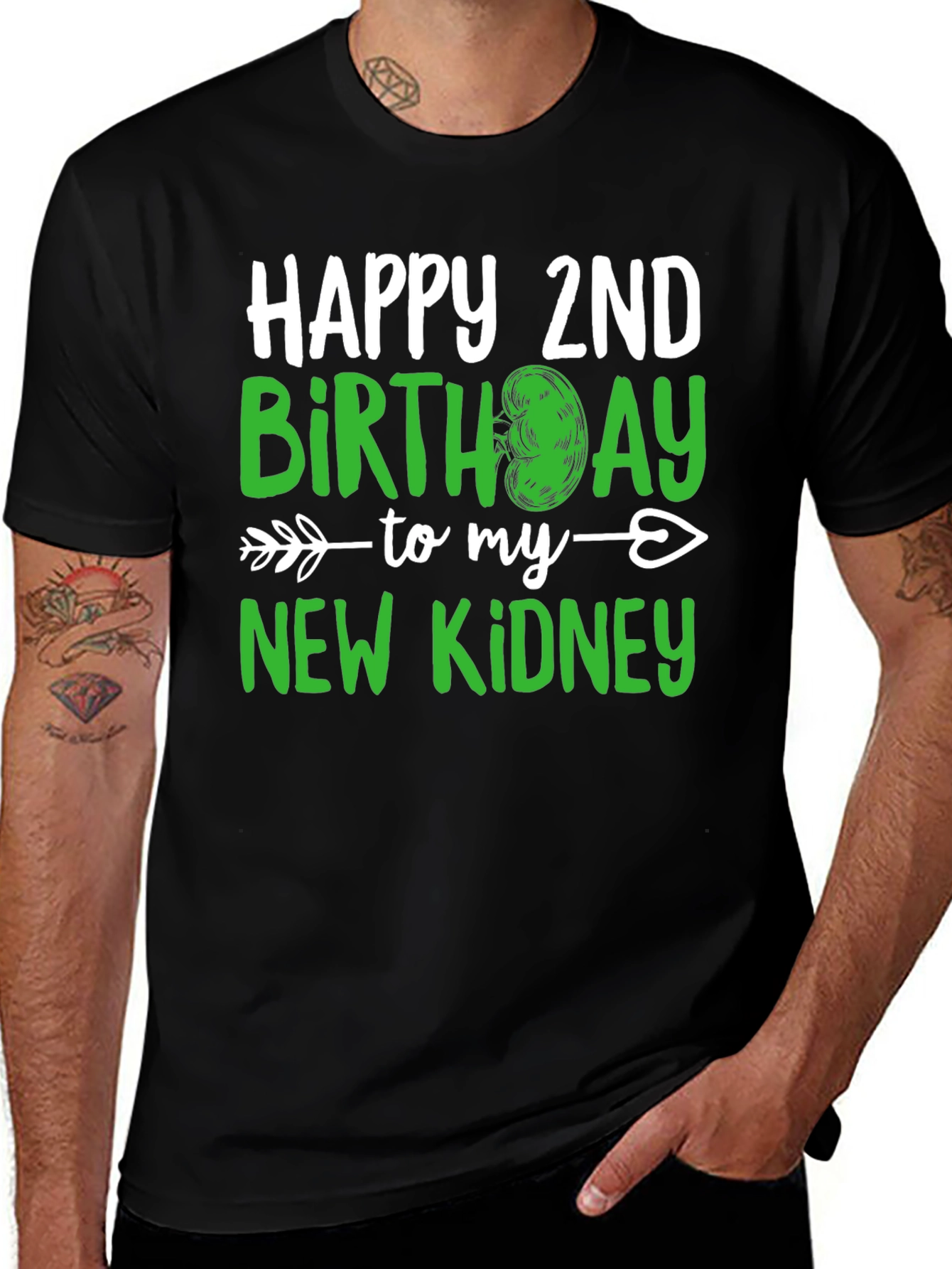 New Kidney 2nd Birthday T-Shirt