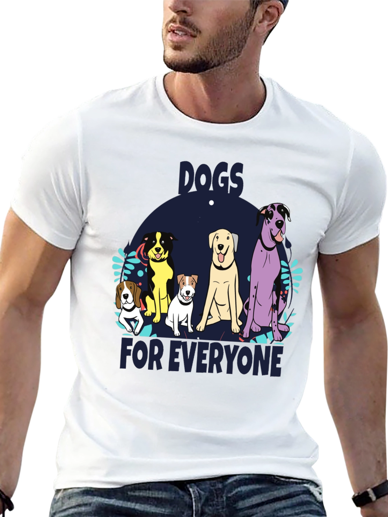 Dogs For Everyone Graphic Tee