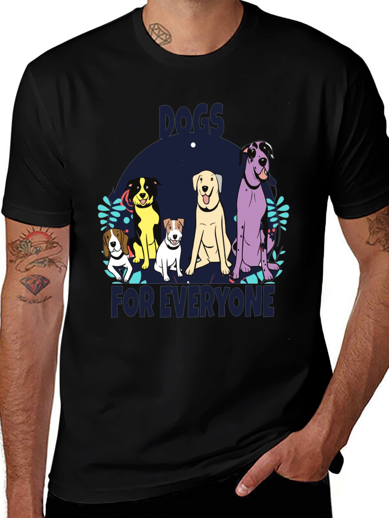 Dogs For Everyone Graphic Tee