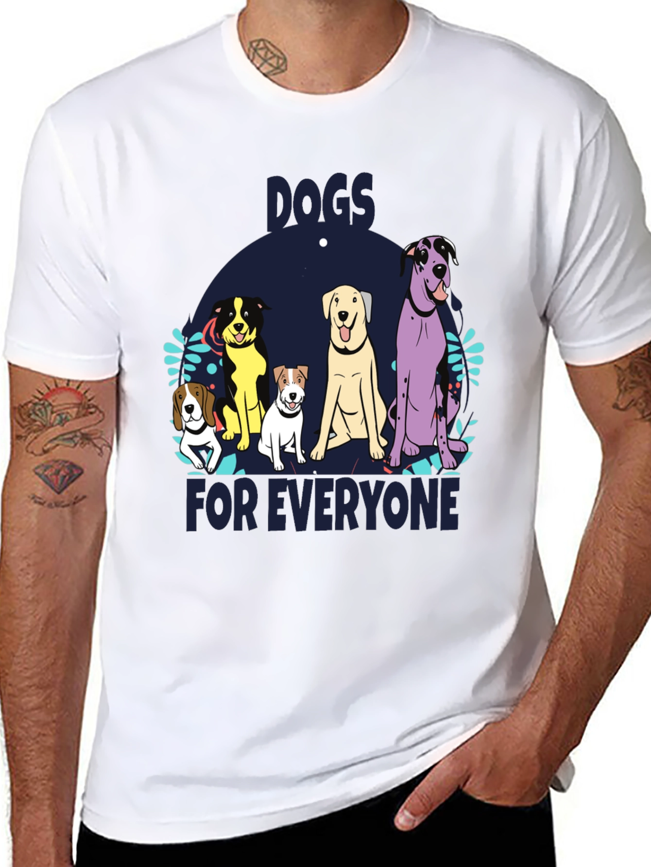 Dogs For Everyone Graphic Tee