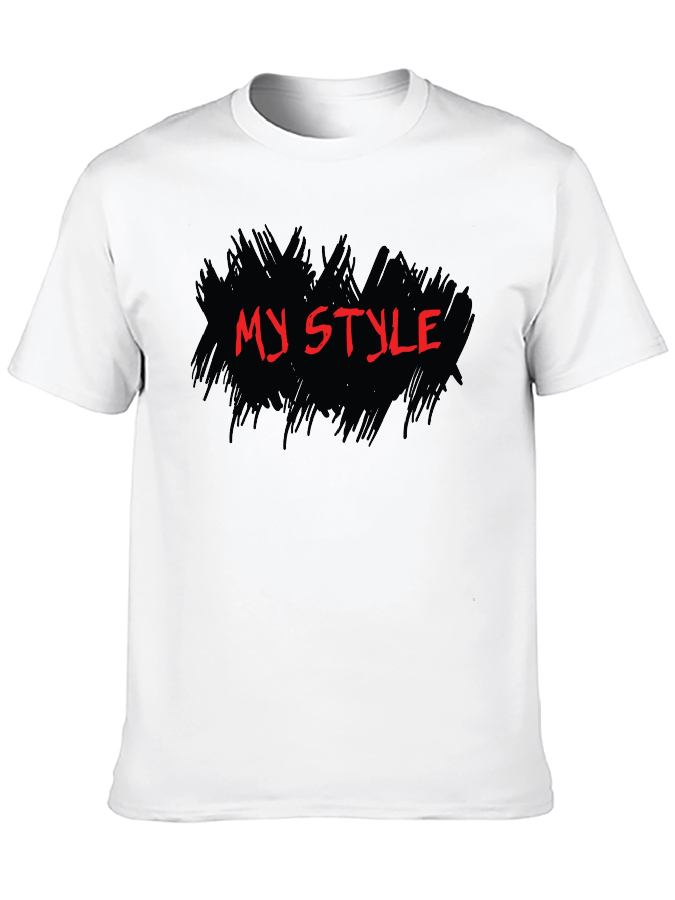 My Style Black Graphic Tee