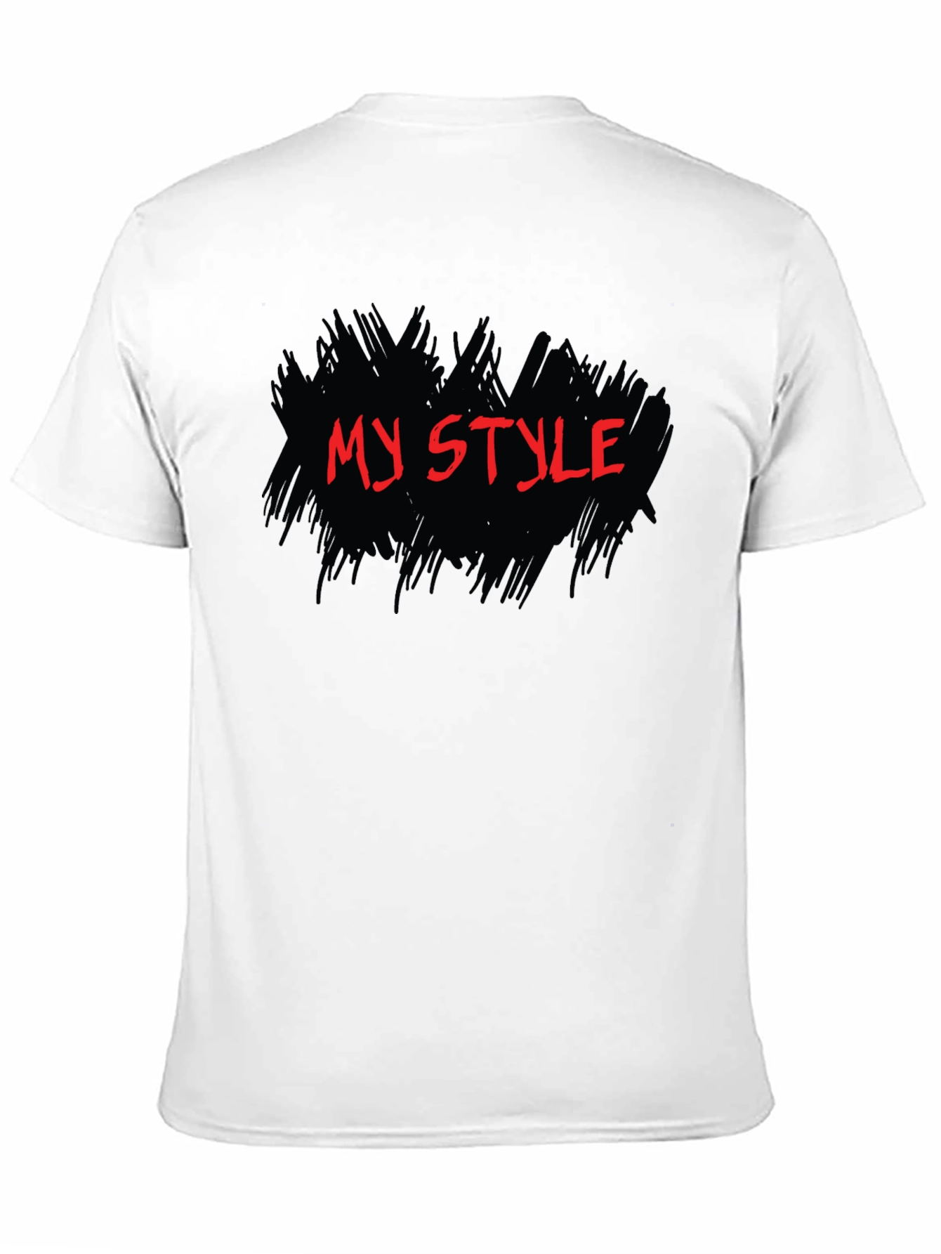 My Style Black Graphic Tee