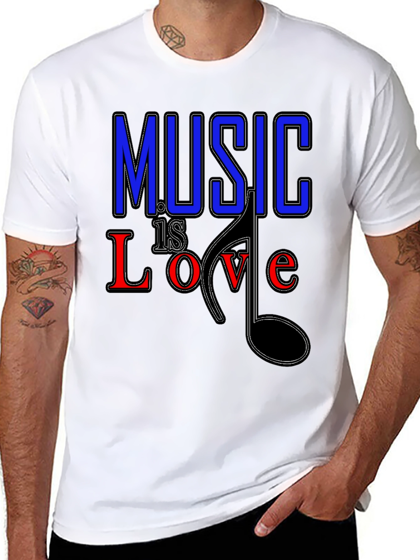 Music is Love T-Shirt