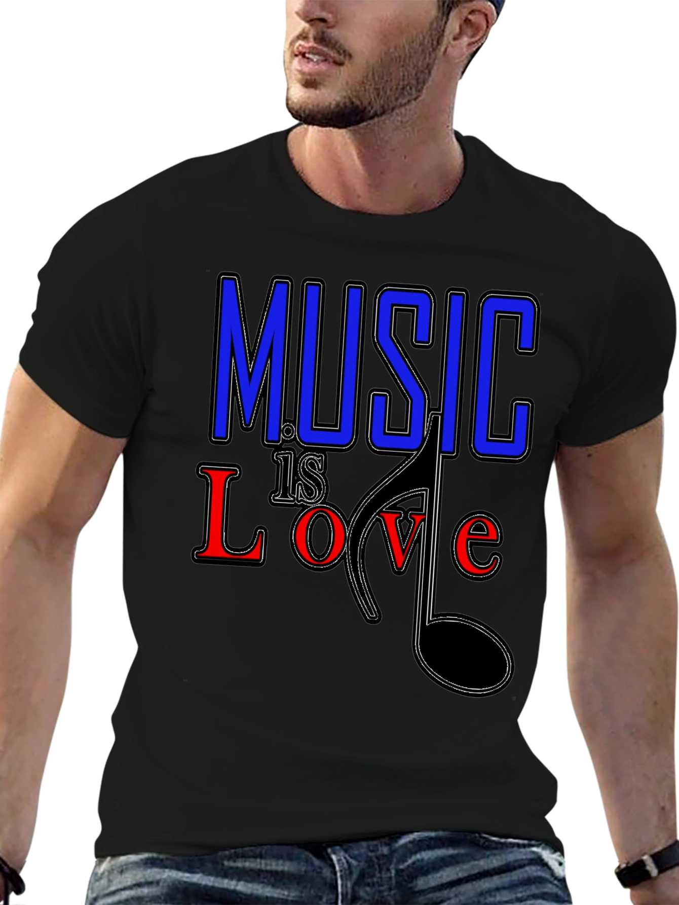 Music is Love T-Shirt