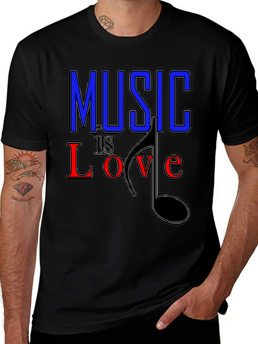 Music is Love T-Shirt