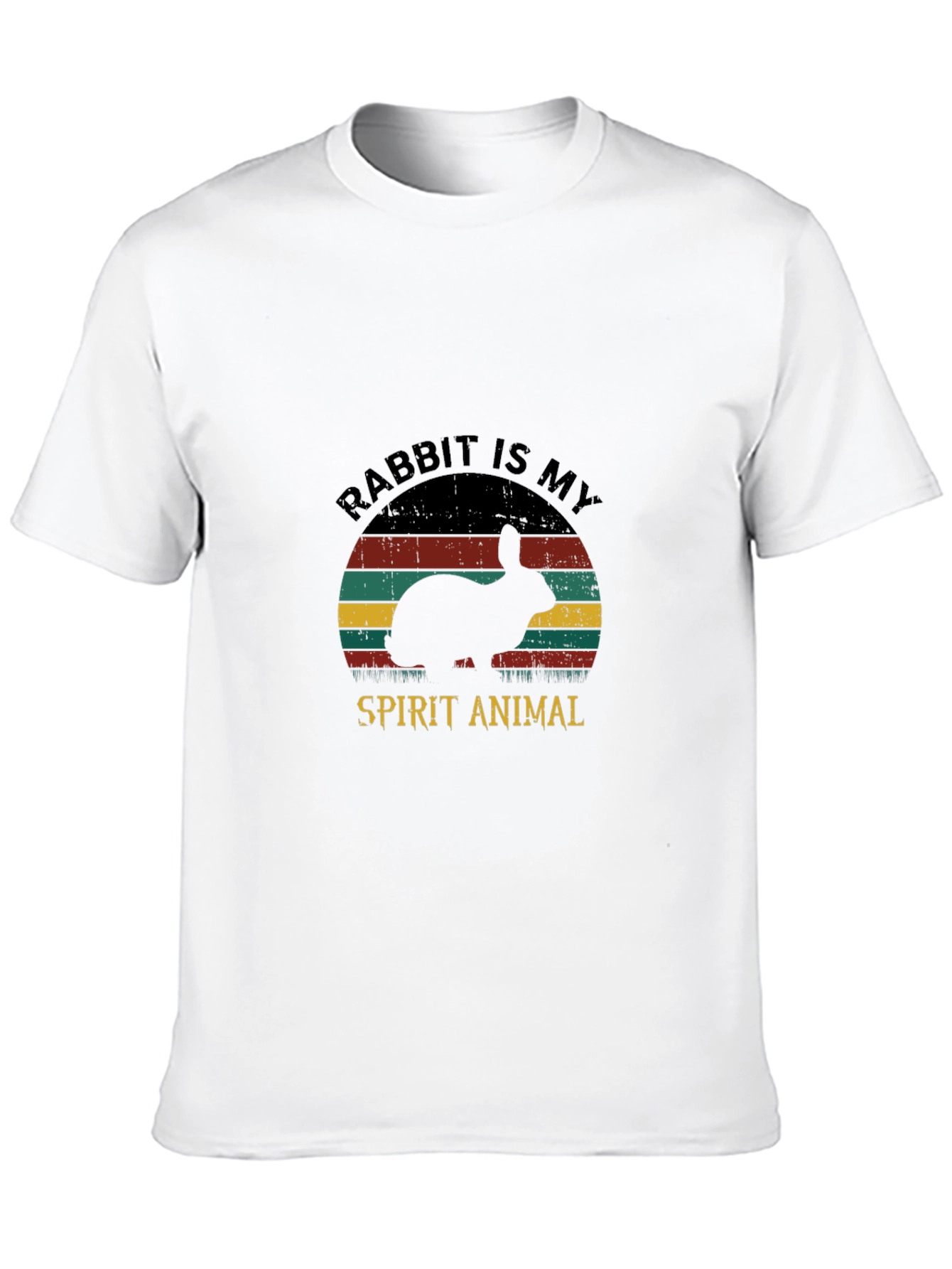 Rabbit Spirit Animal Graphic Tee