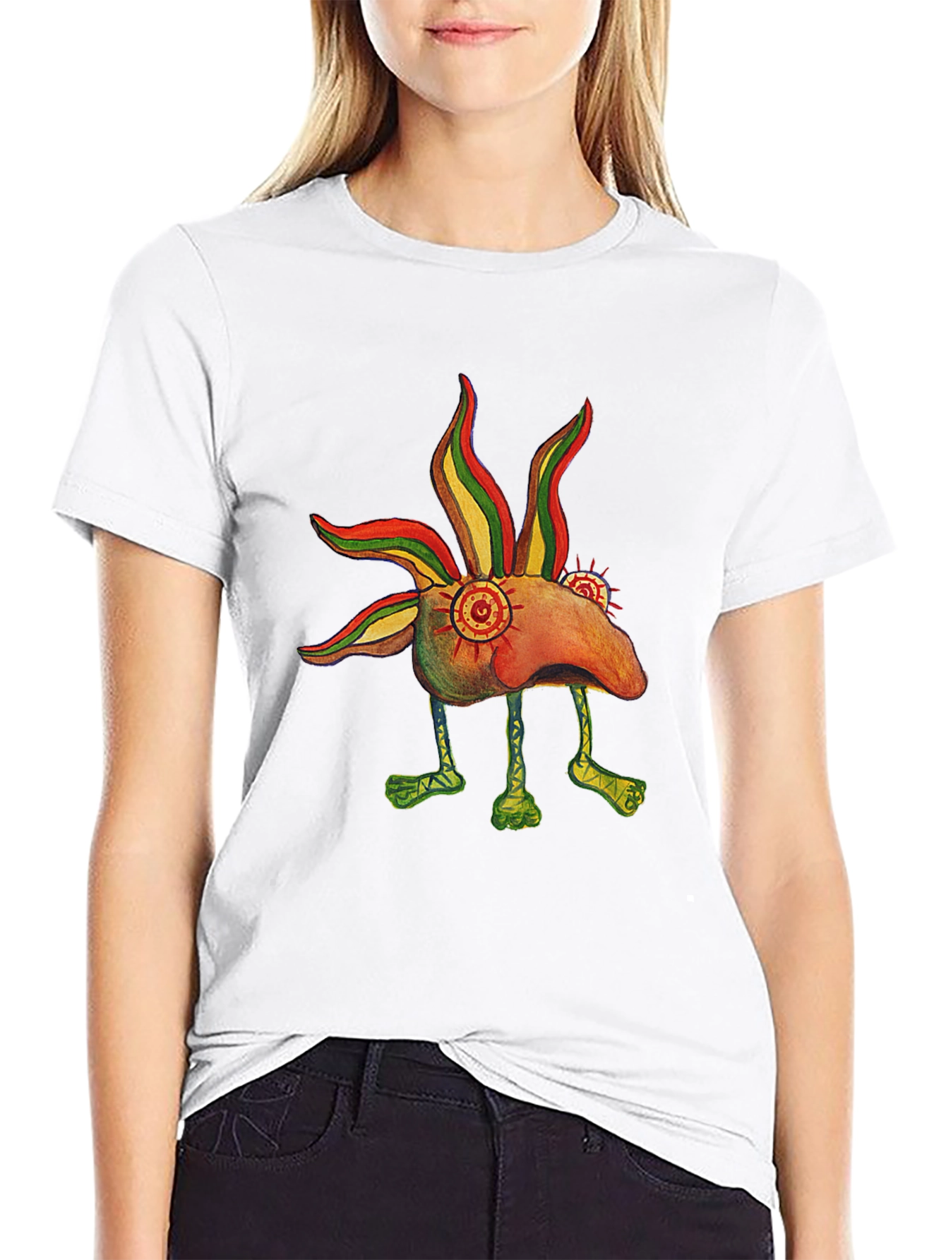 Unique Monster Graphic Tee - Stylish & Comfortable