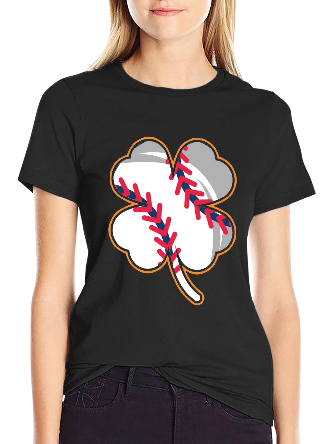 Baseball Shamrock T-Shirt St. Patricks Day