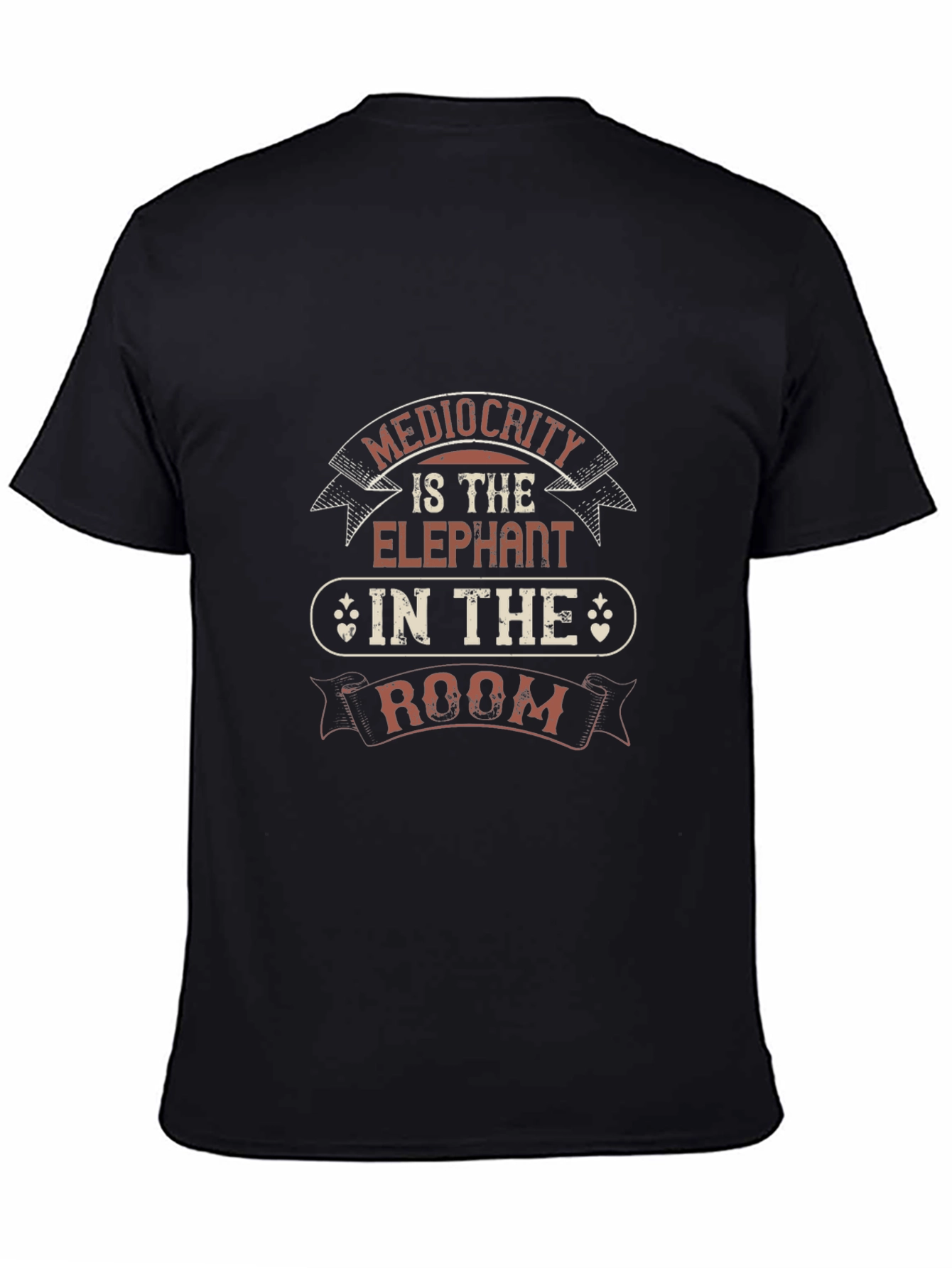 Mediocrity Elephant in the Room Graphic Tee
