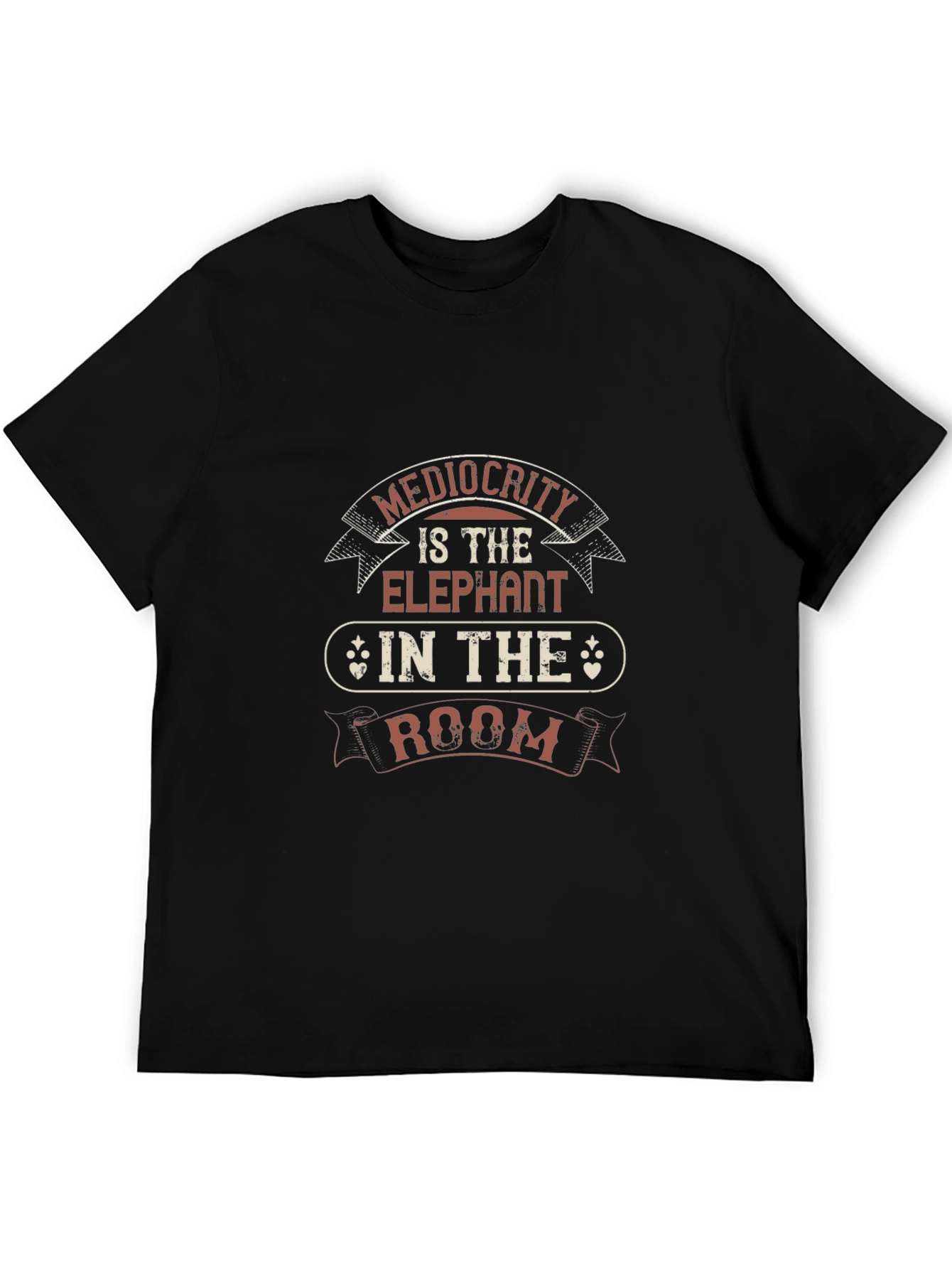 Mediocrity Elephant in the Room Graphic Tee
