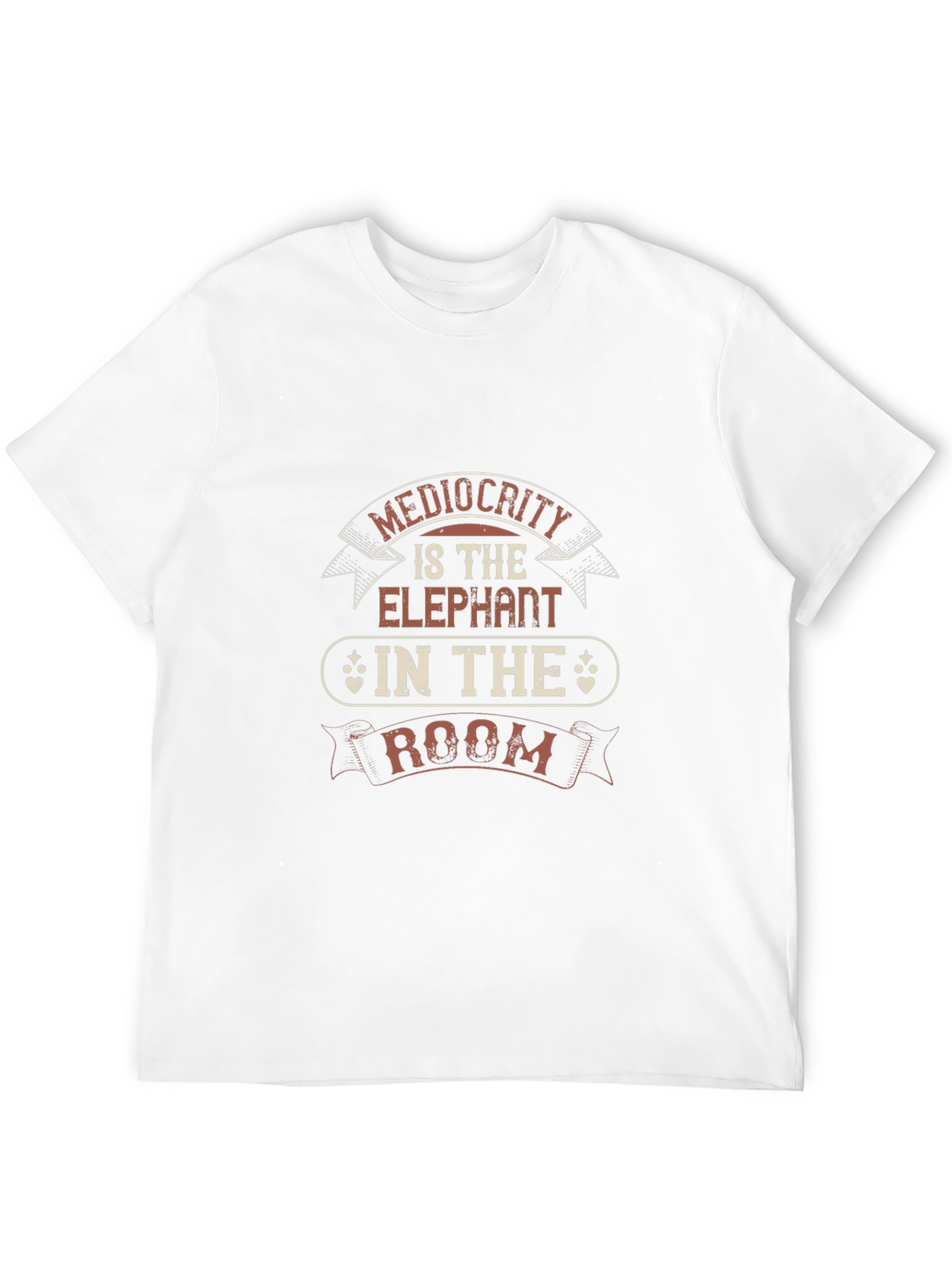 Mediocrity Elephant in the Room Graphic Tee