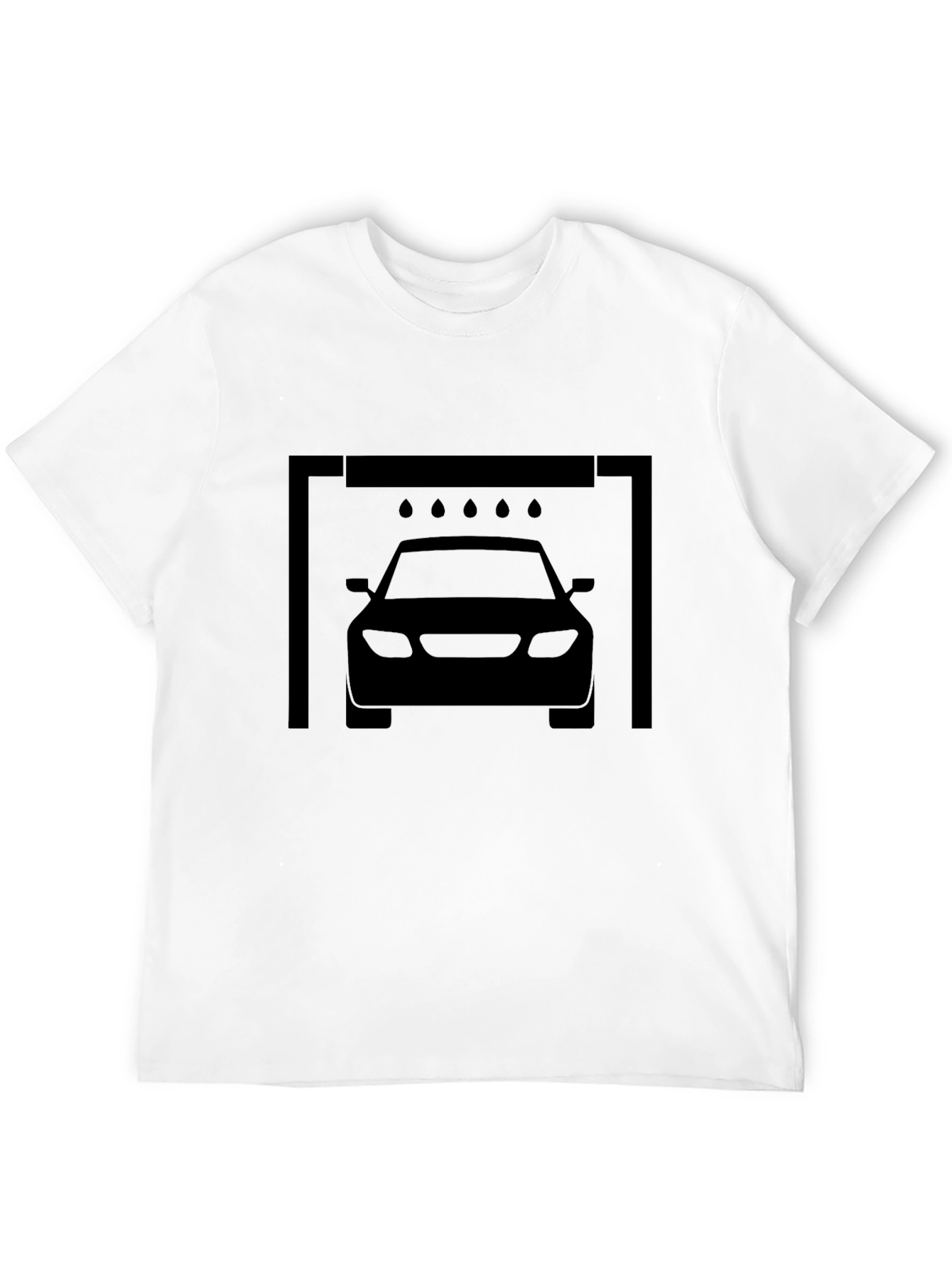 Car Wash T-Shirt - Black Graphic Tee