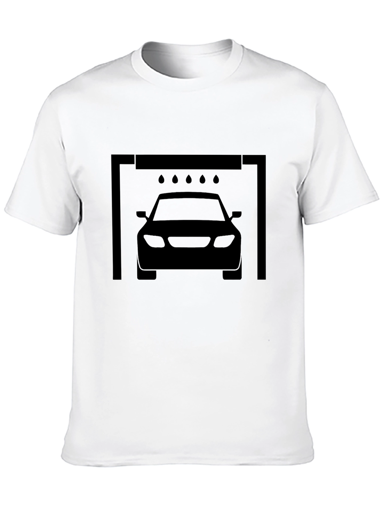 Car Wash T-Shirt - Black Graphic Tee