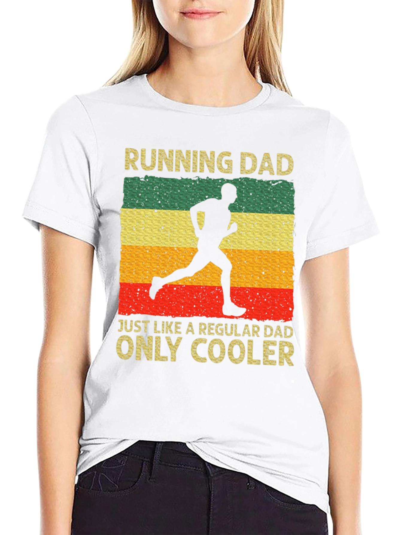 Running Dad T-Shirt - Cool Fathers Day Gift