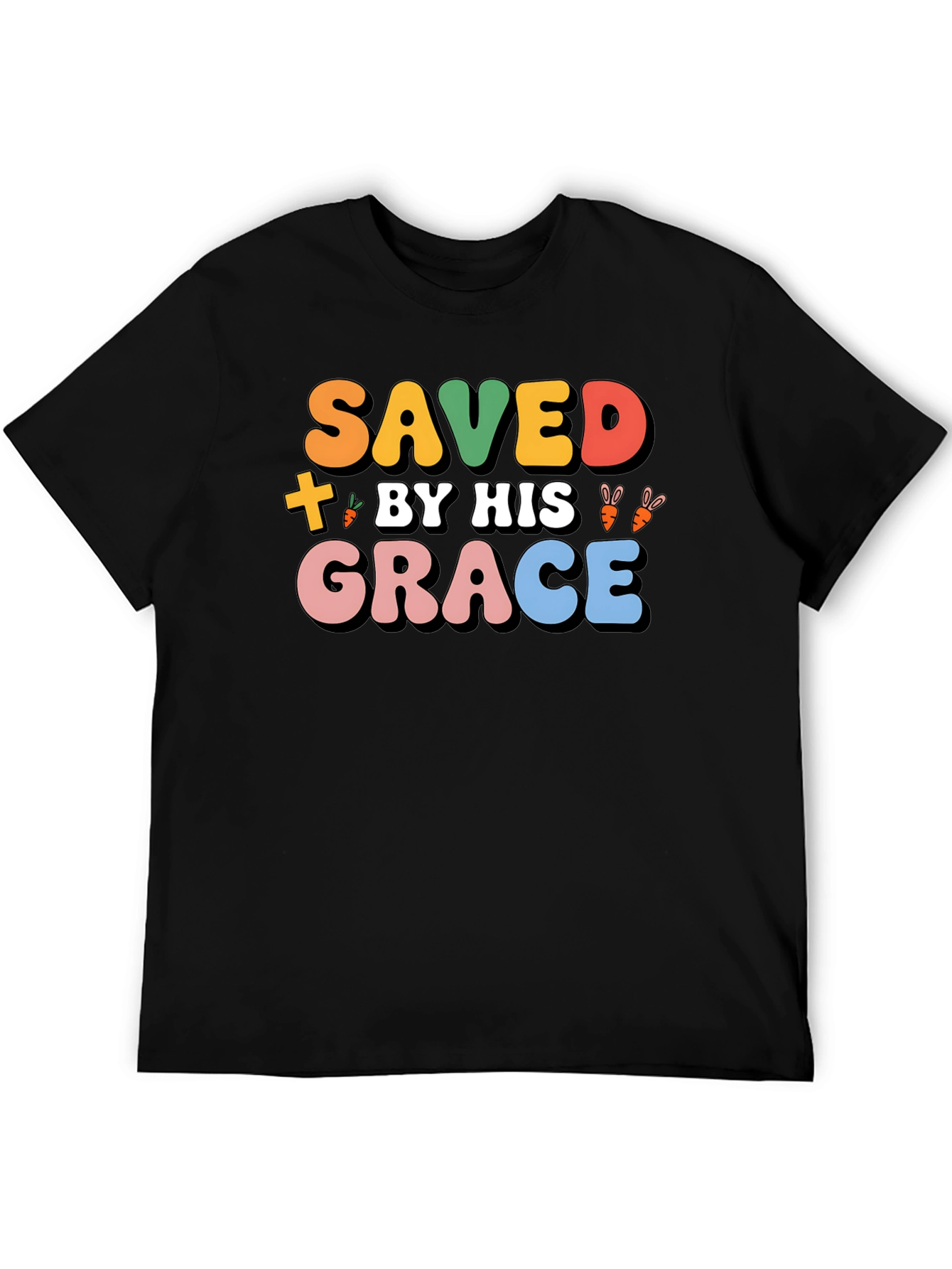 Saved By His Grace T-Shirt - Easter Gift