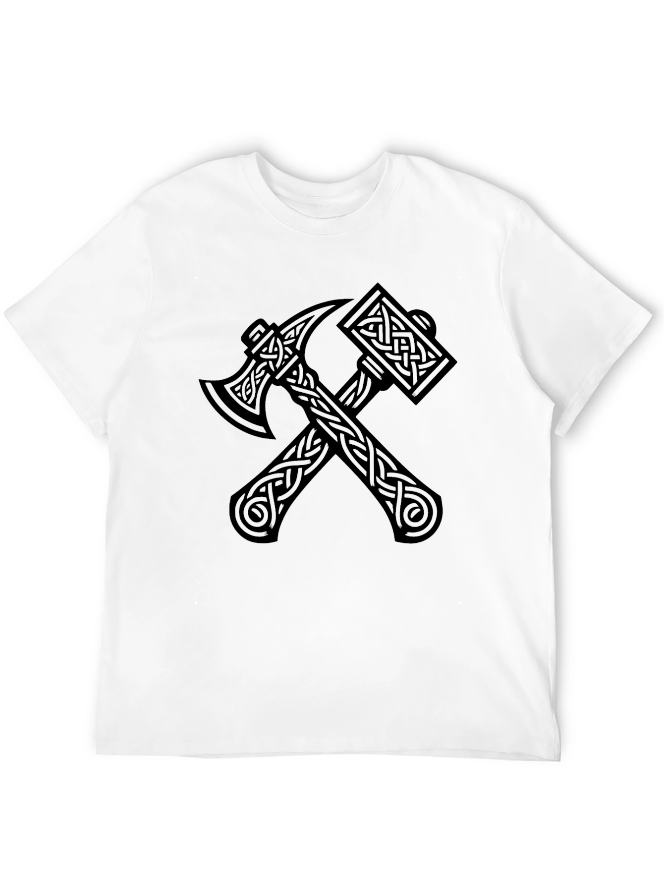 Axe and Hammer Viking T-Shirt