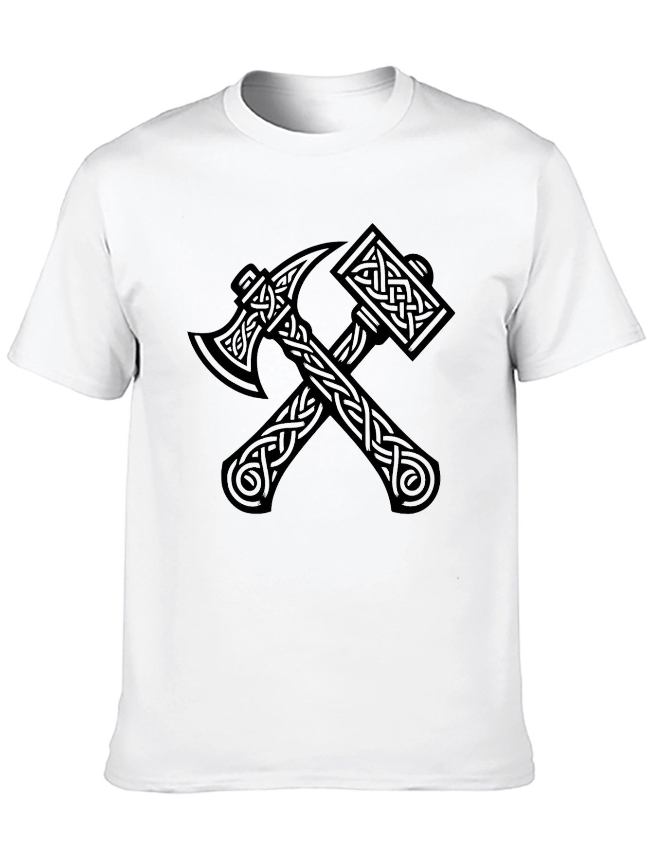 Axe and Hammer Viking T-Shirt
