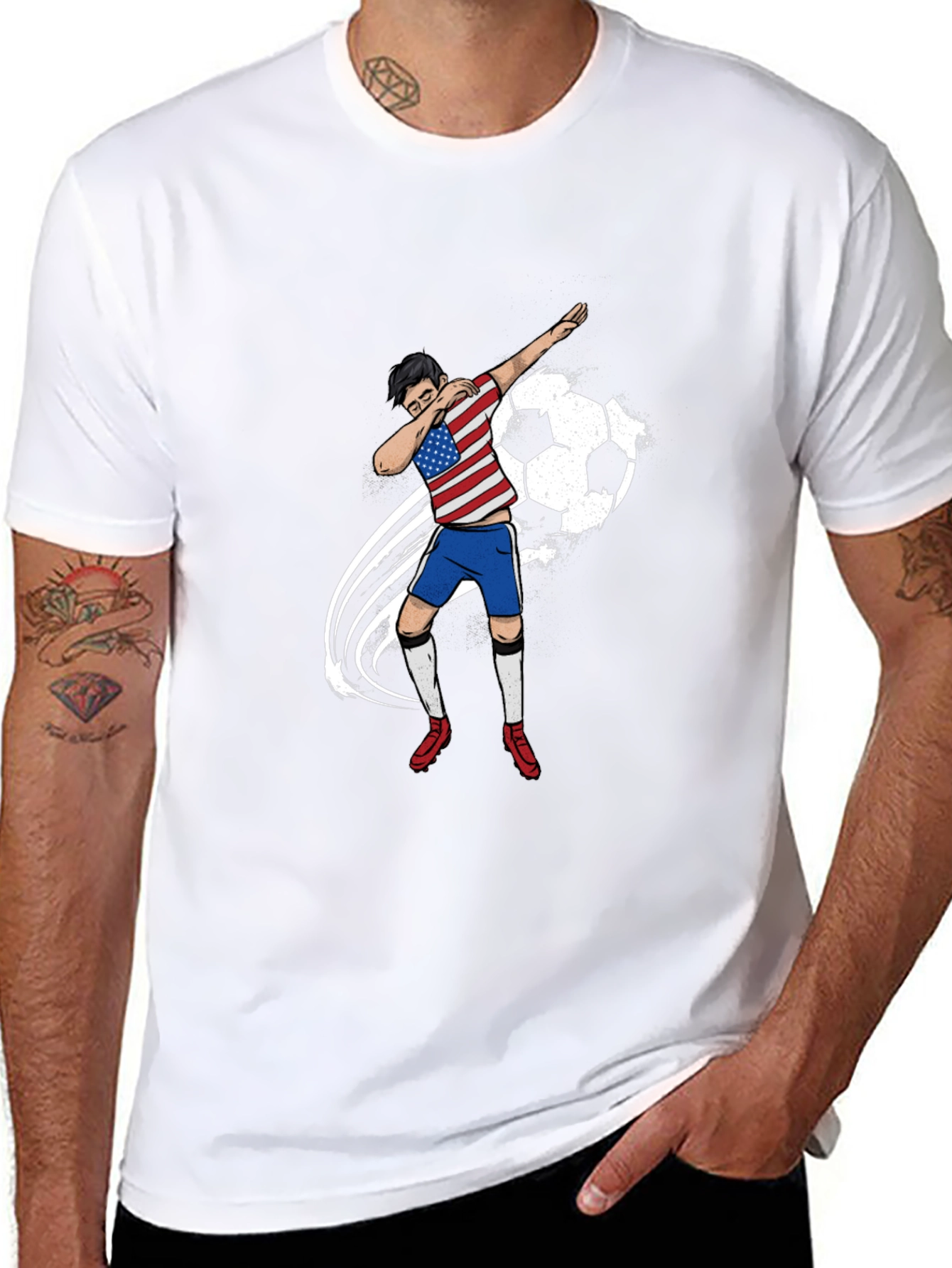 USA Soccer Dab T-Shirt