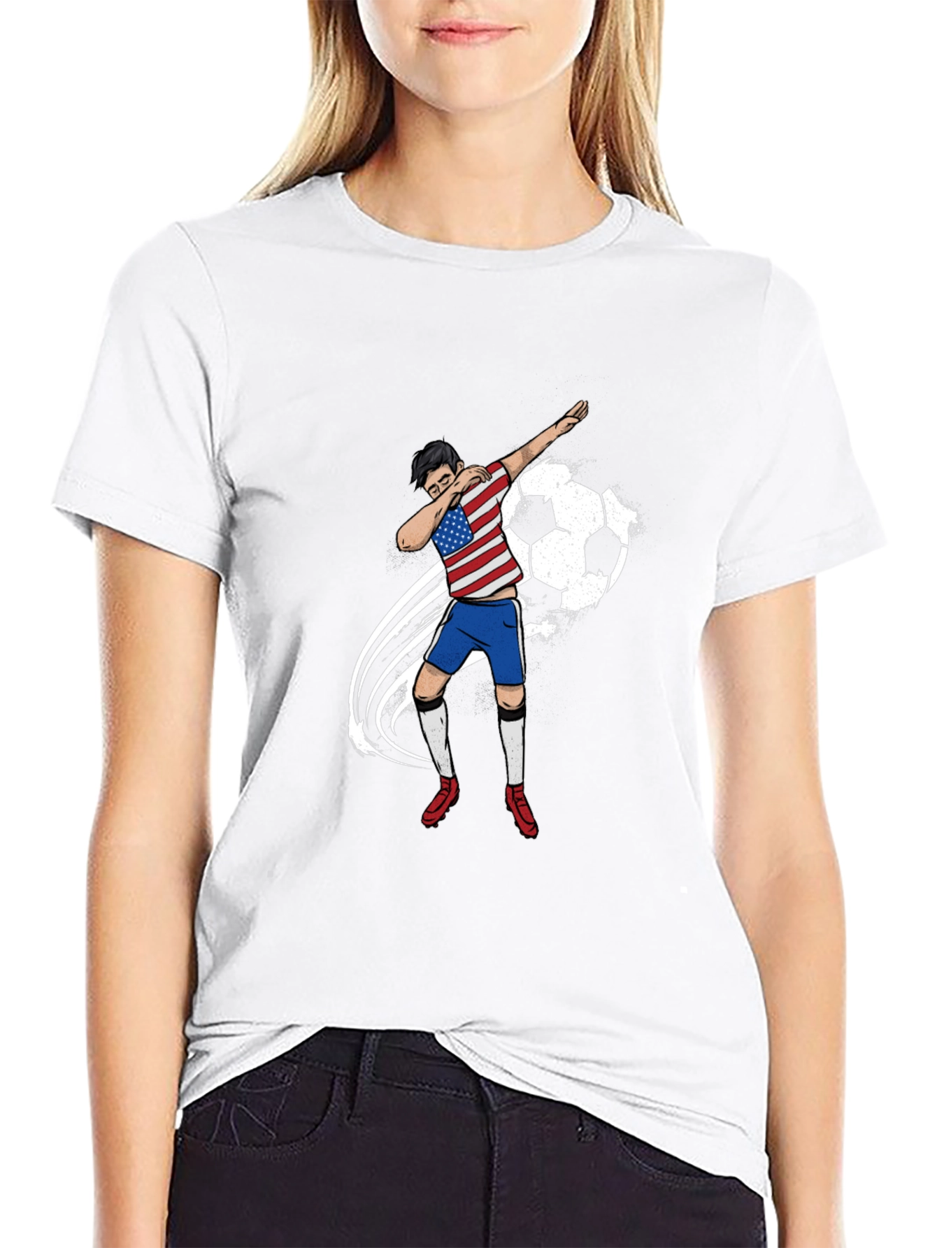 USA Soccer Dab T-Shirt