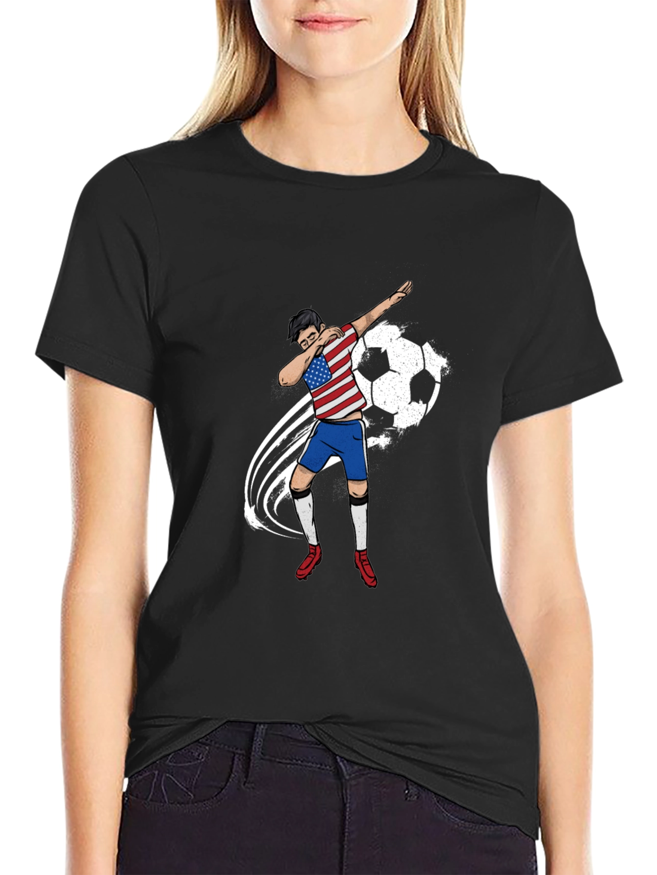 USA Soccer Dab T-Shirt