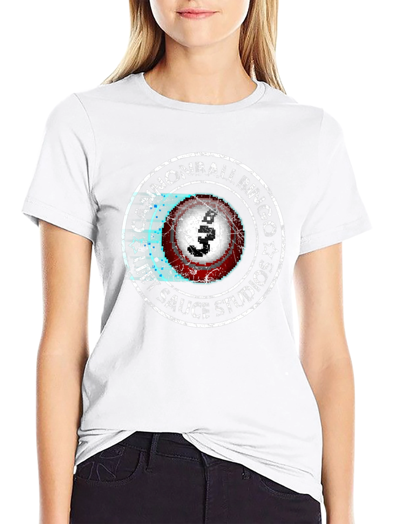 Cannonball Bingo T-Shirt - Left Sauce Studios