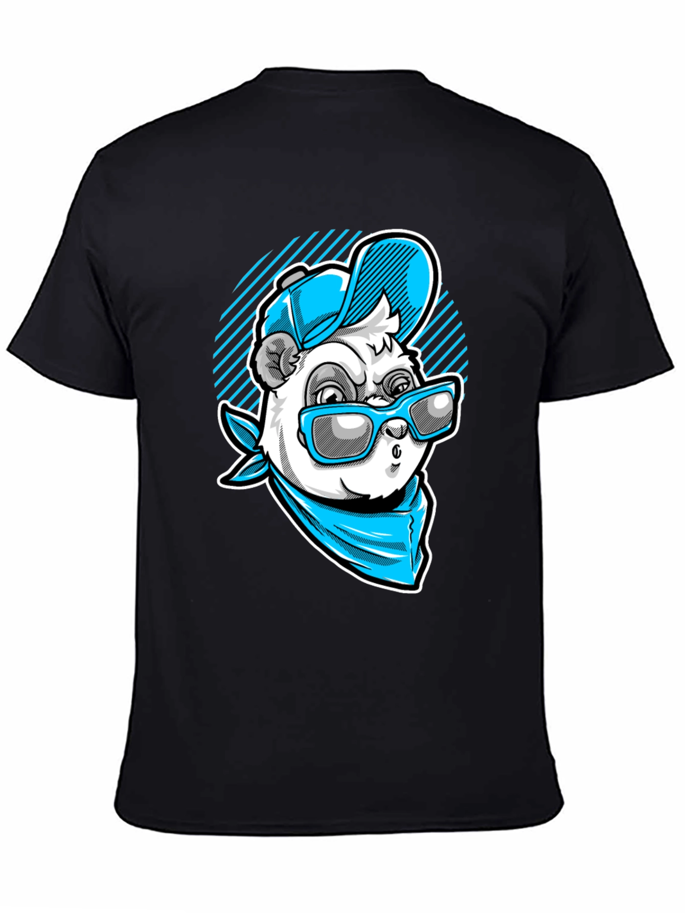 Cool Panda Graphic Tee - Street Style