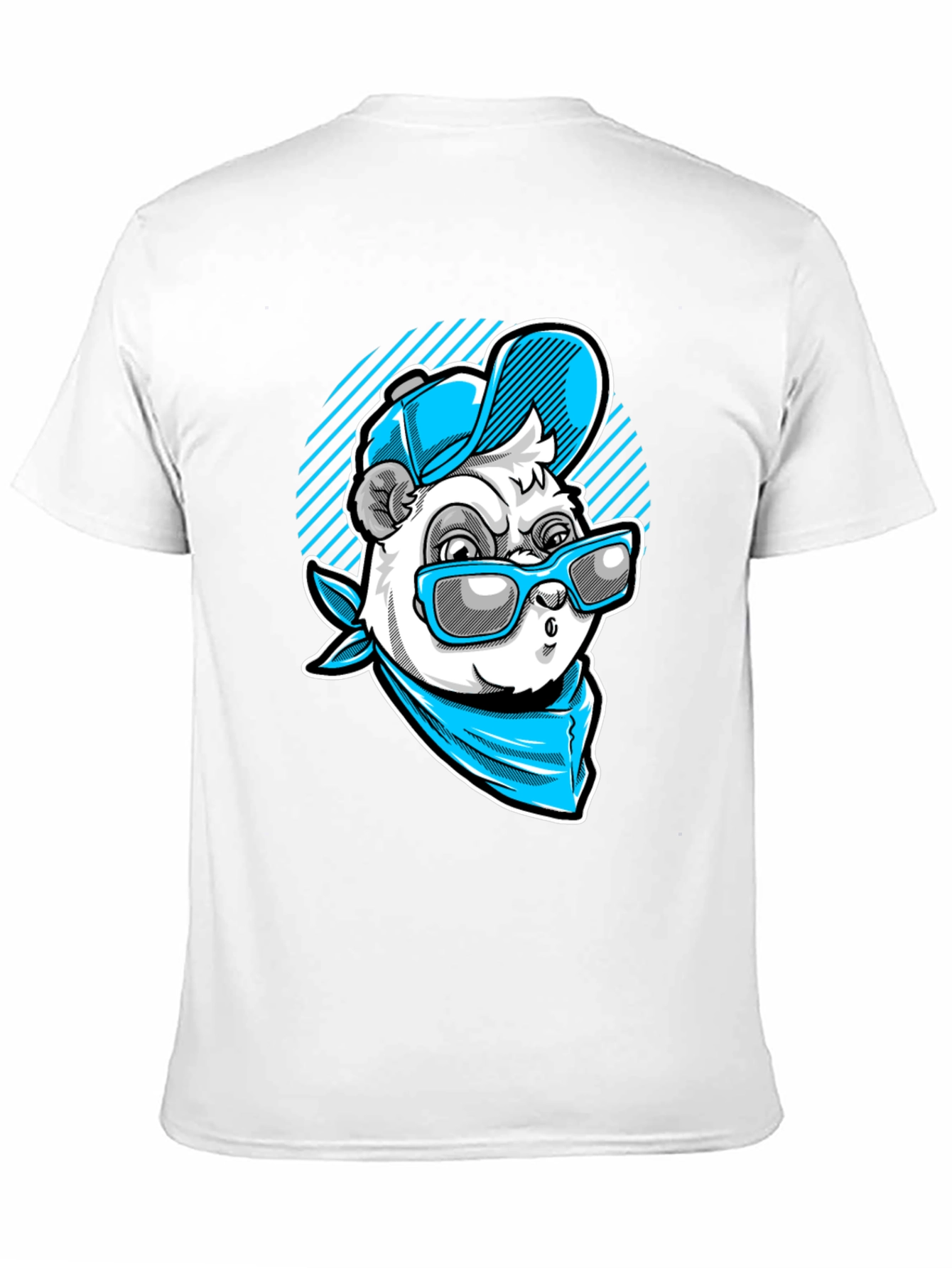 Cool Panda Graphic Tee - Street Style