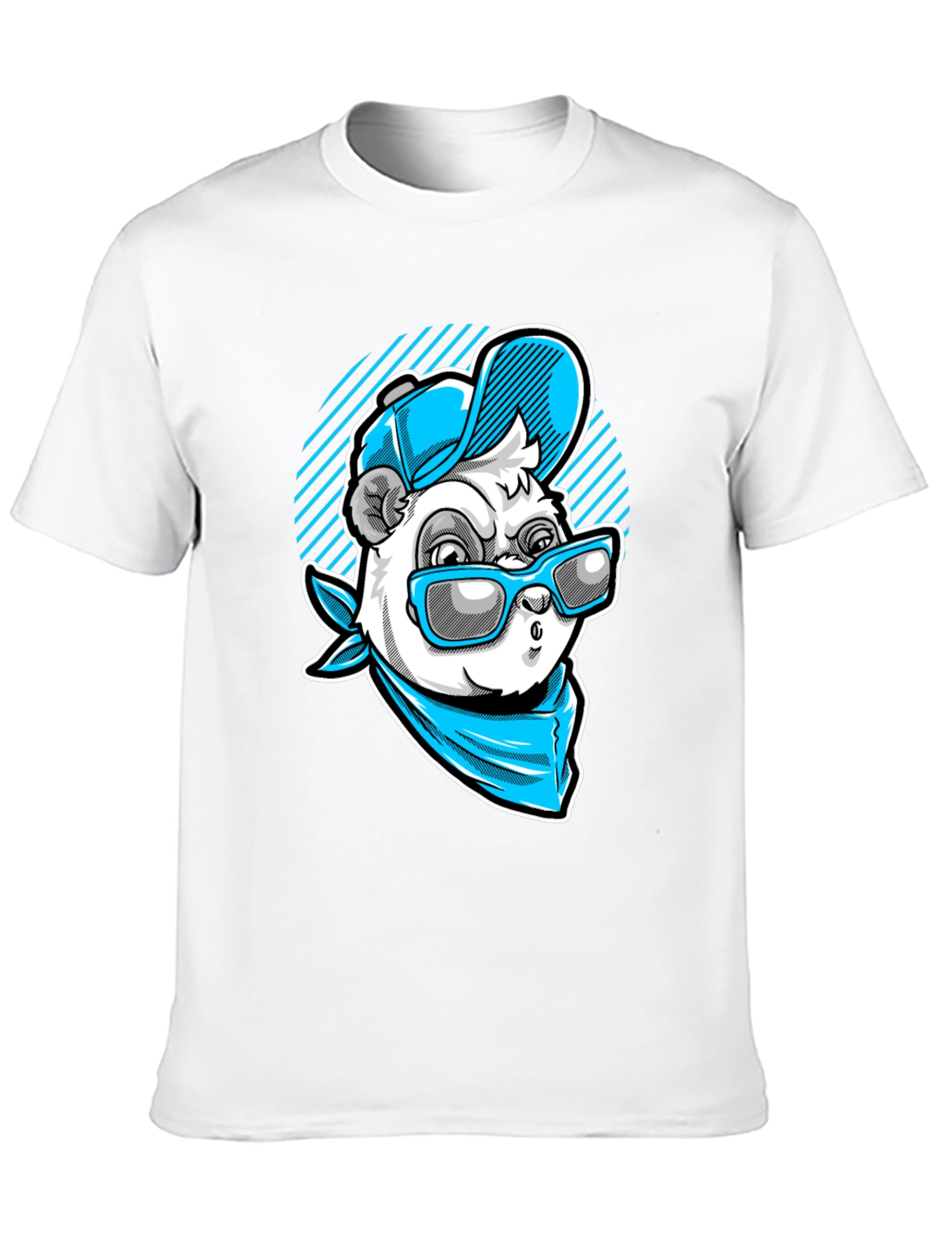 Cool Panda Graphic Tee - Street Style