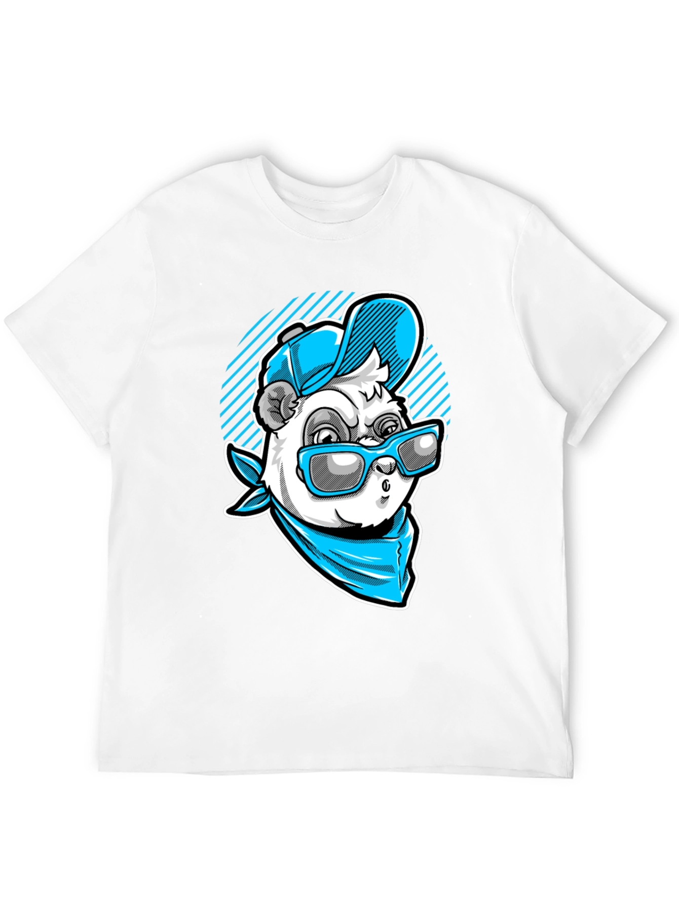 Cool Panda Graphic Tee - Street Style