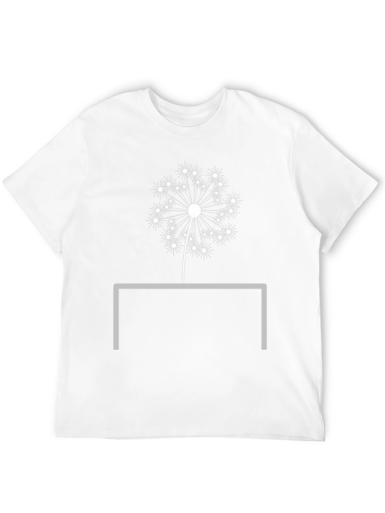 Dandelion Graphic Tee - Modern Minimalist Design