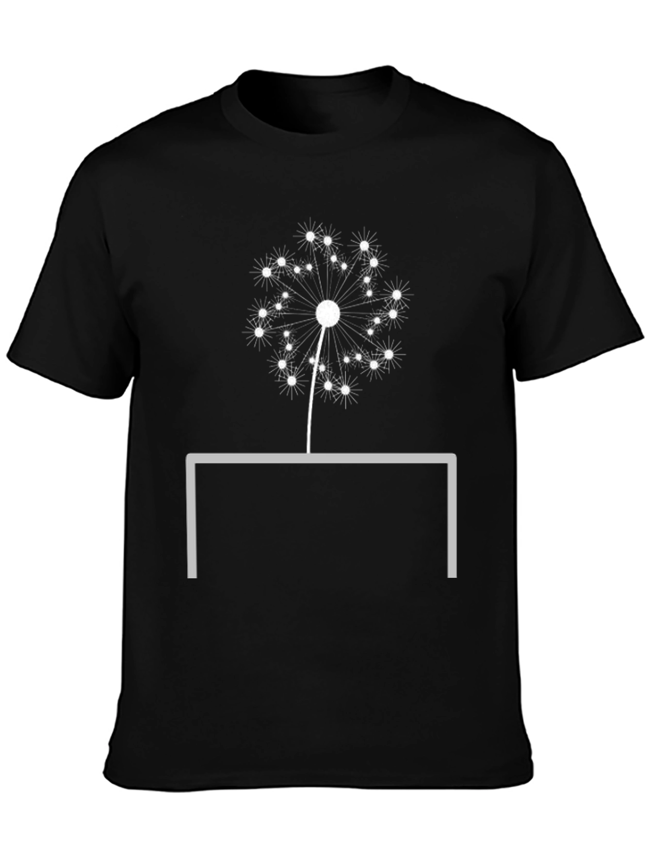 Dandelion Graphic Tee - Modern Minimalist Design