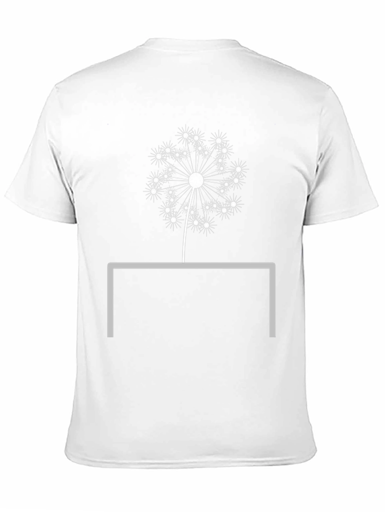 Dandelion Graphic Tee - Modern Minimalist Design