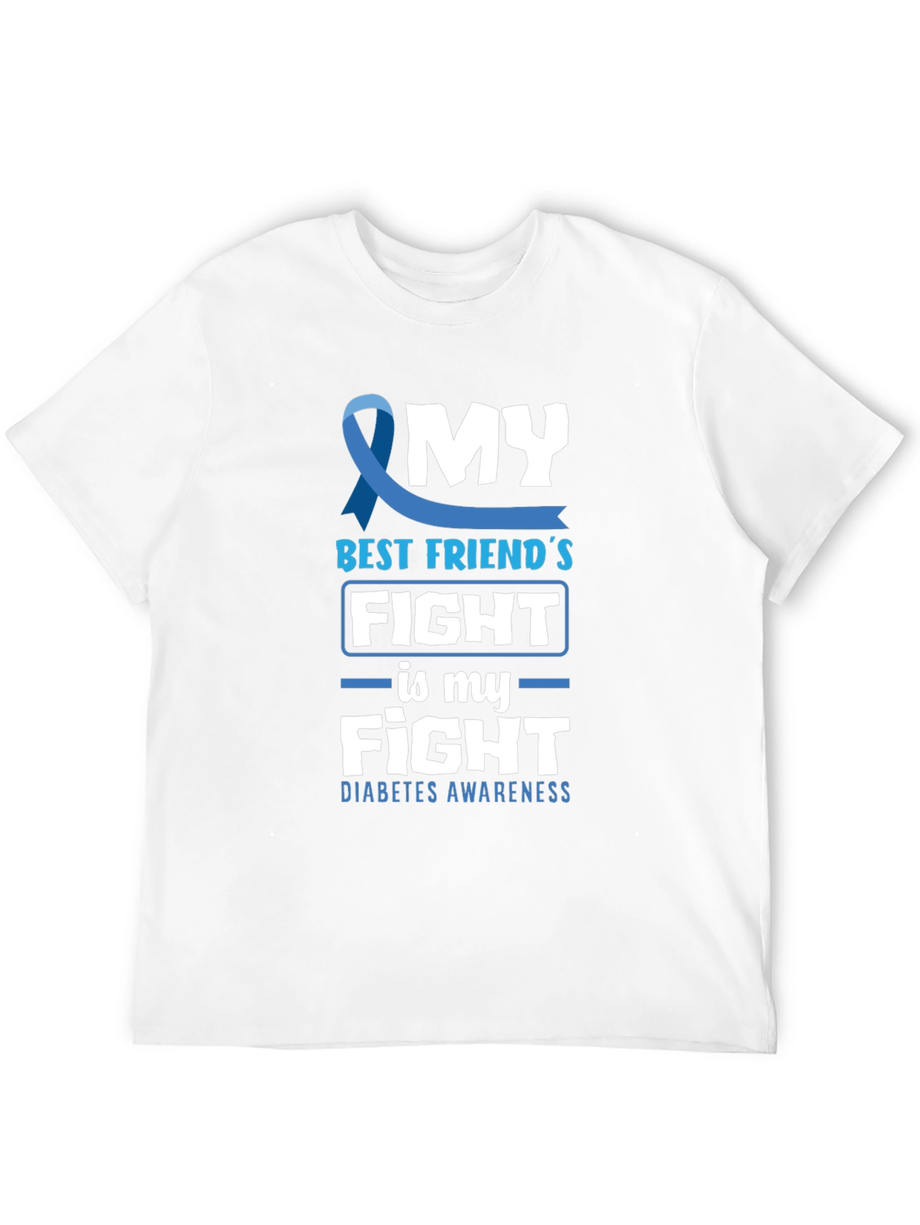 Diabetes Awareness T-Shirt: My Best Friends Fight