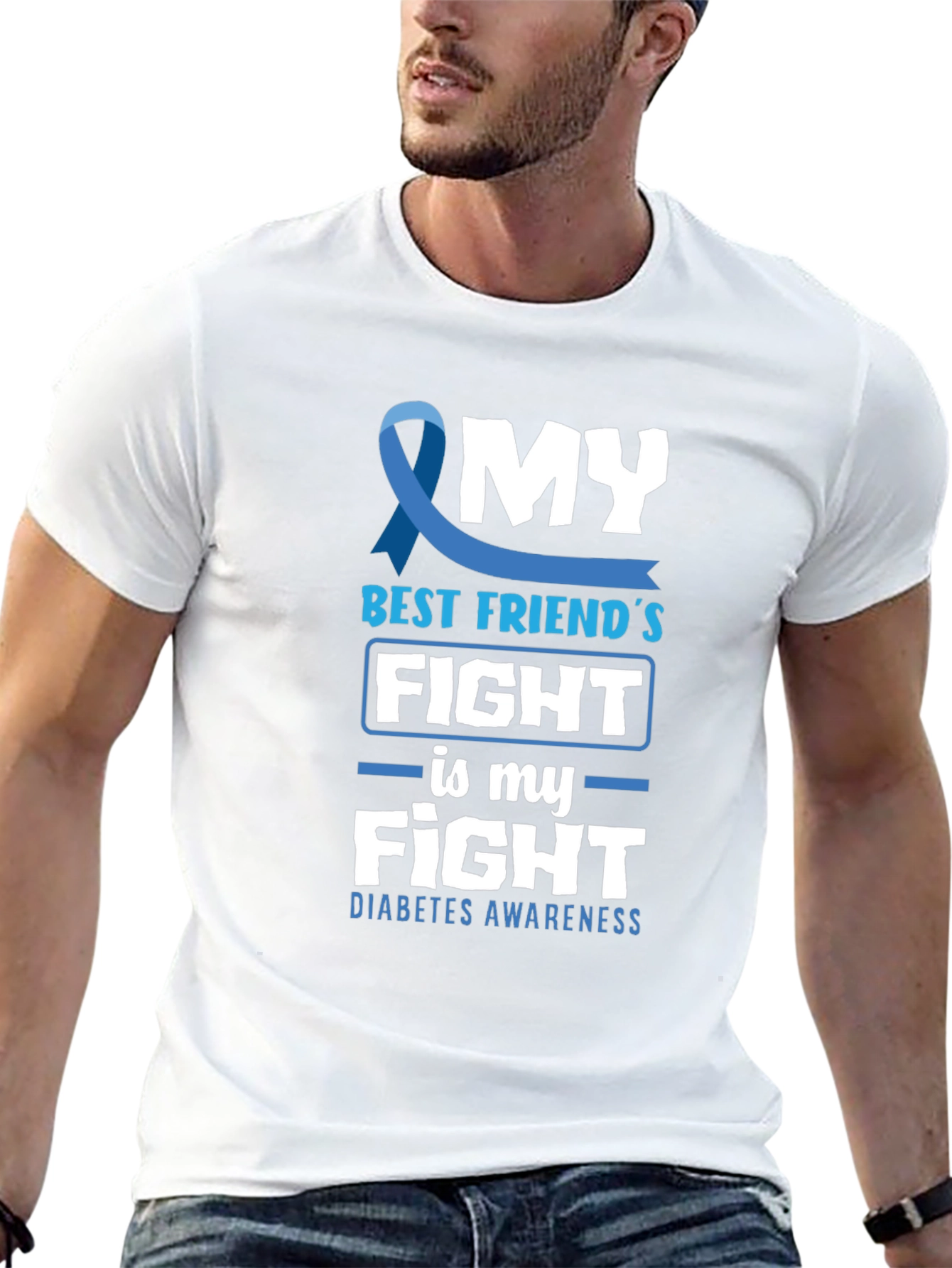 Diabetes Awareness T-Shirt: My Best Friends Fight