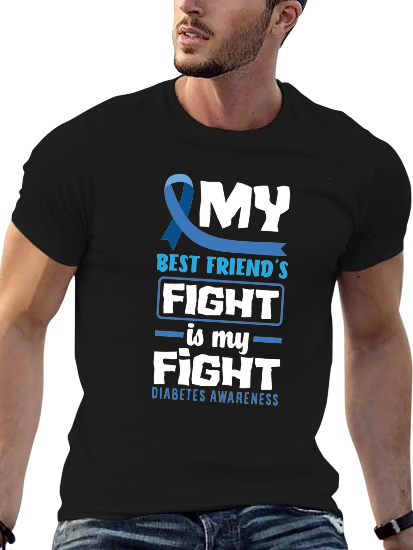 Diabetes Awareness T-Shirt: My Best Friends Fight