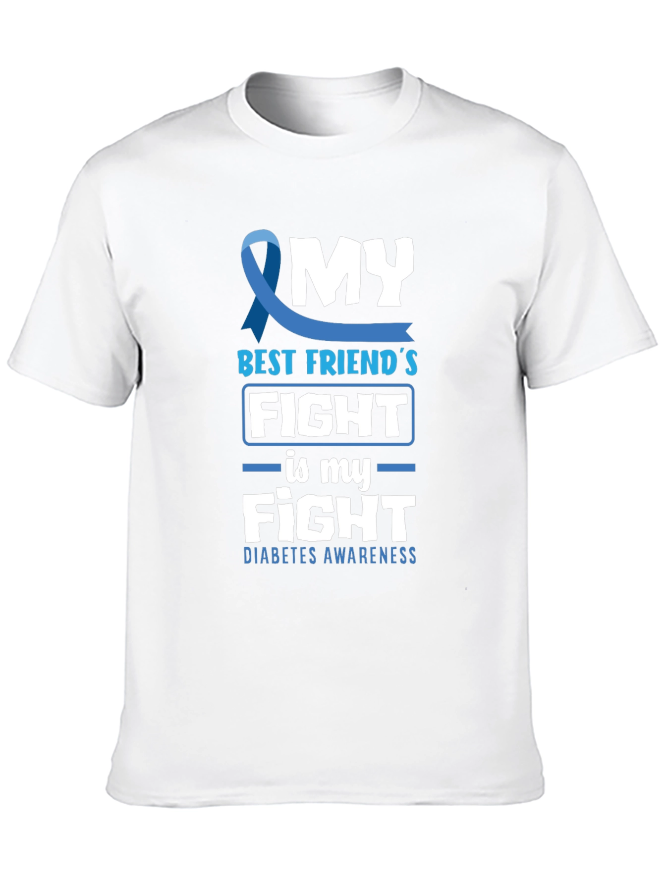 Diabetes Awareness T-Shirt: My Best Friends Fight