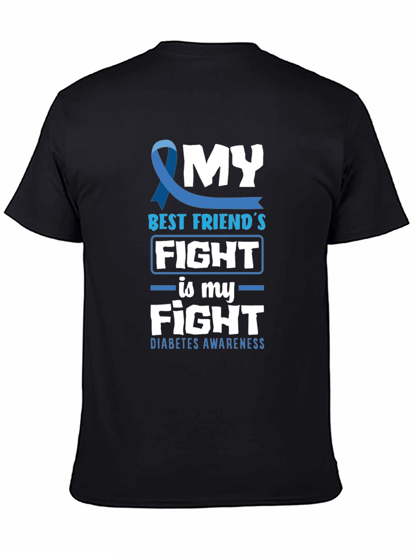 Diabetes Awareness T-Shirt: My Best Friends Fight