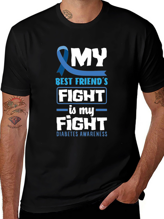 Diabetes Awareness T-Shirt: My Best Friends Fight