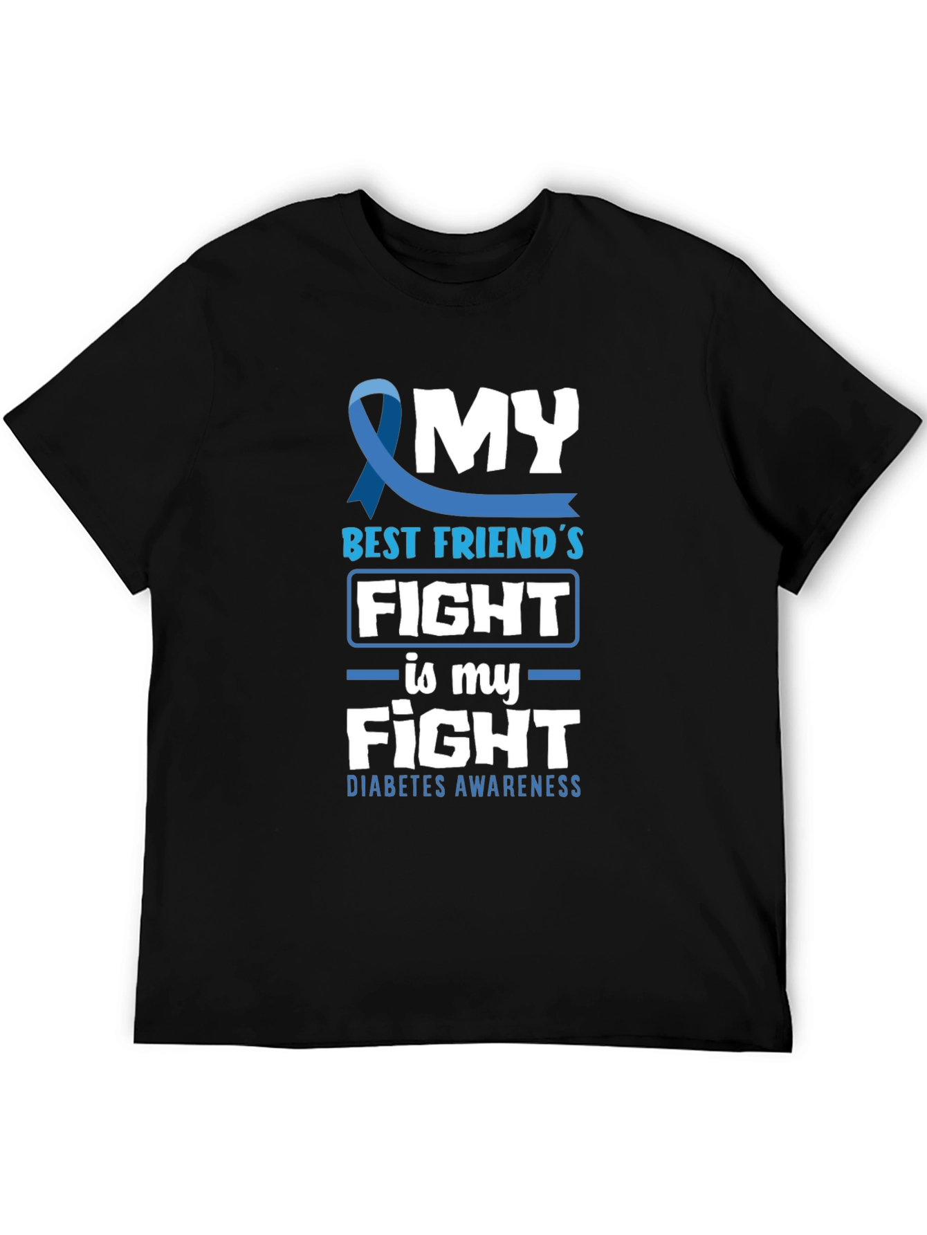 Diabetes Awareness T-Shirt: My Best Friends Fight
