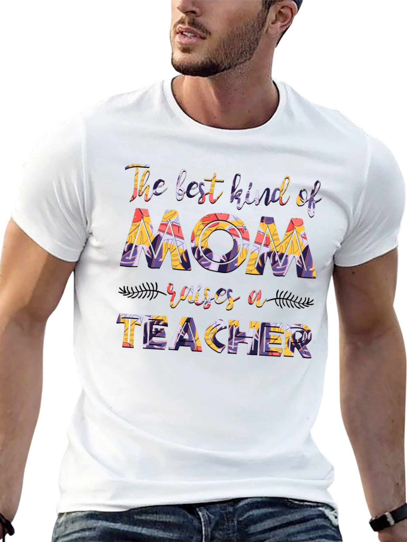 Best Mom Teacher T-Shirt