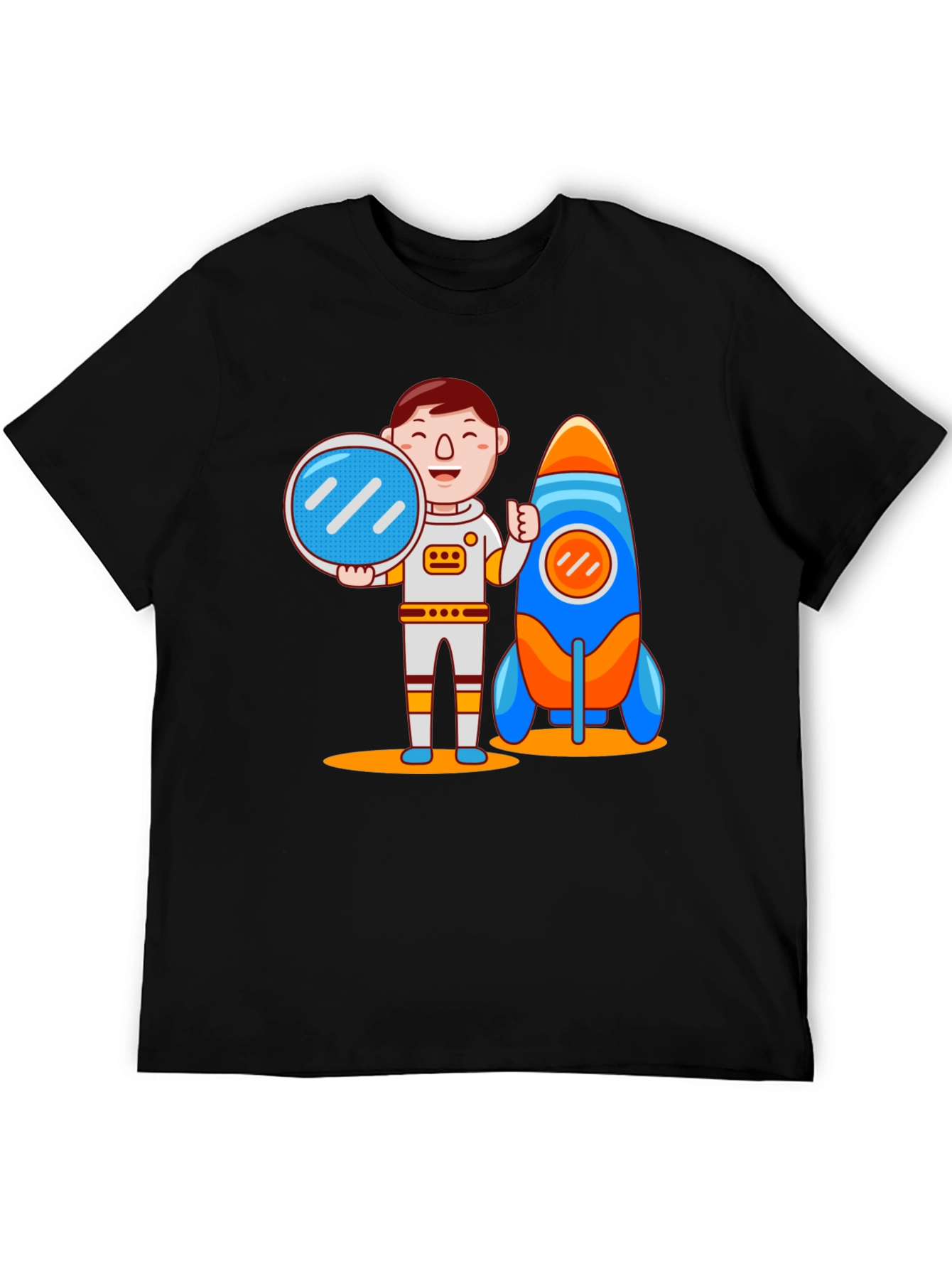 Astronaut & Rocket Graphic Tee - Space Adventure!