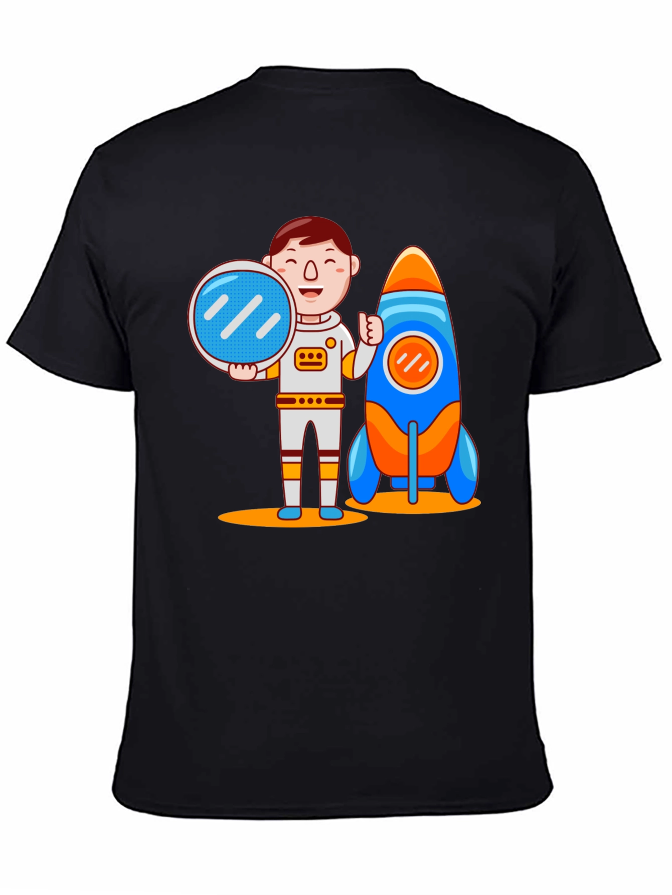 Astronaut & Rocket Graphic Tee - Space Adventure!