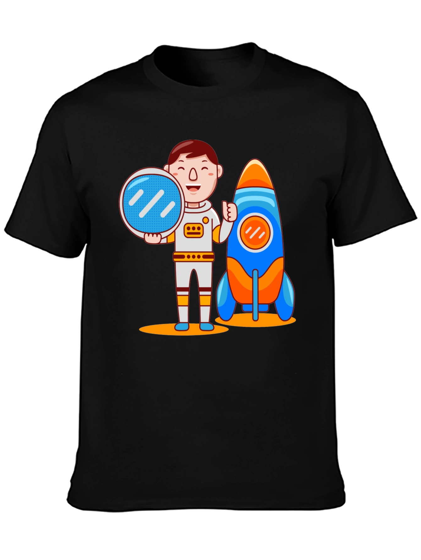 Astronaut & Rocket Graphic Tee - Space Adventure!