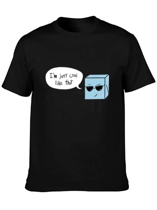 Cool Ice Cube Graphic Tee - Black Humor T-Shirt