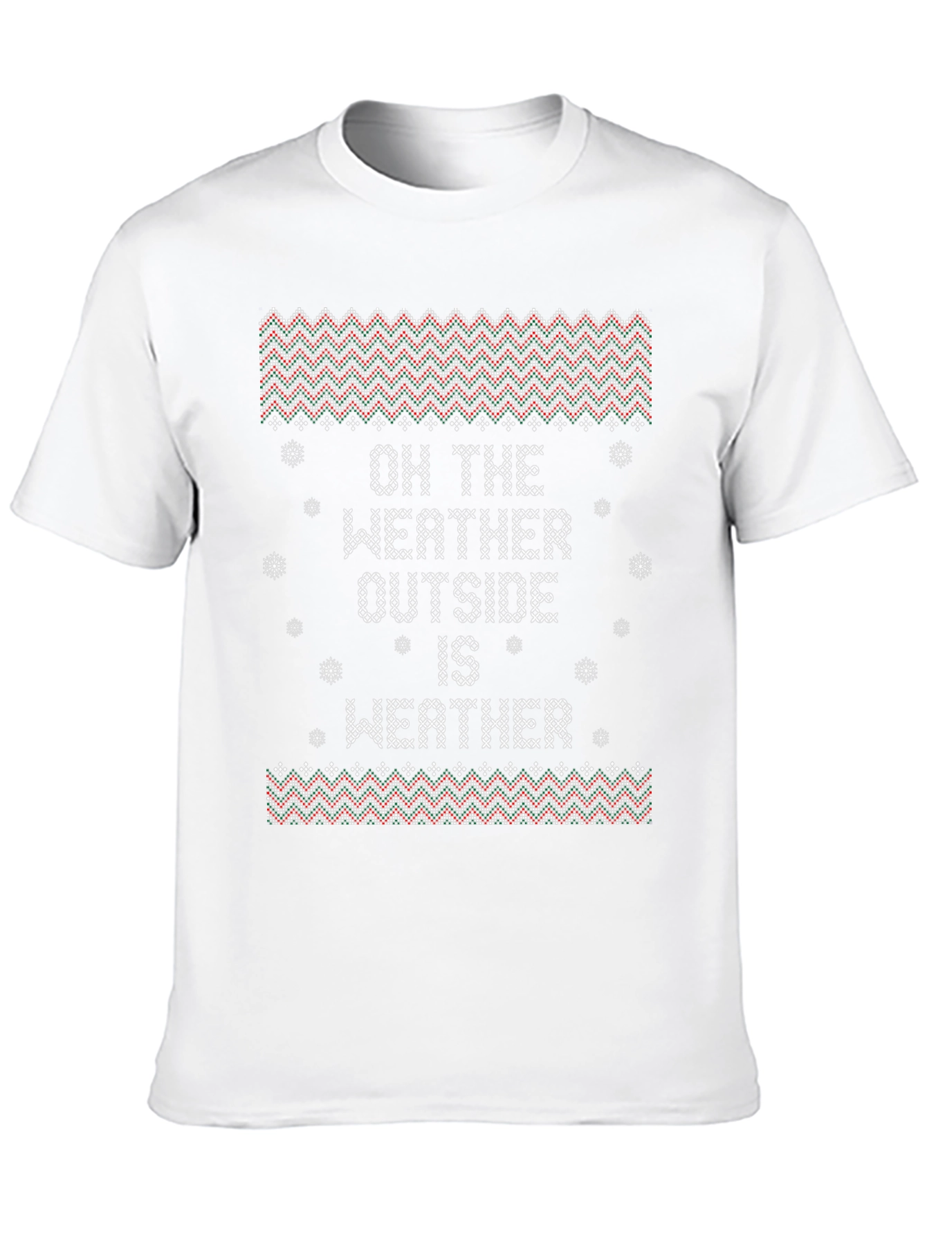 Funny Weather Graphic Novelty T-Shirt