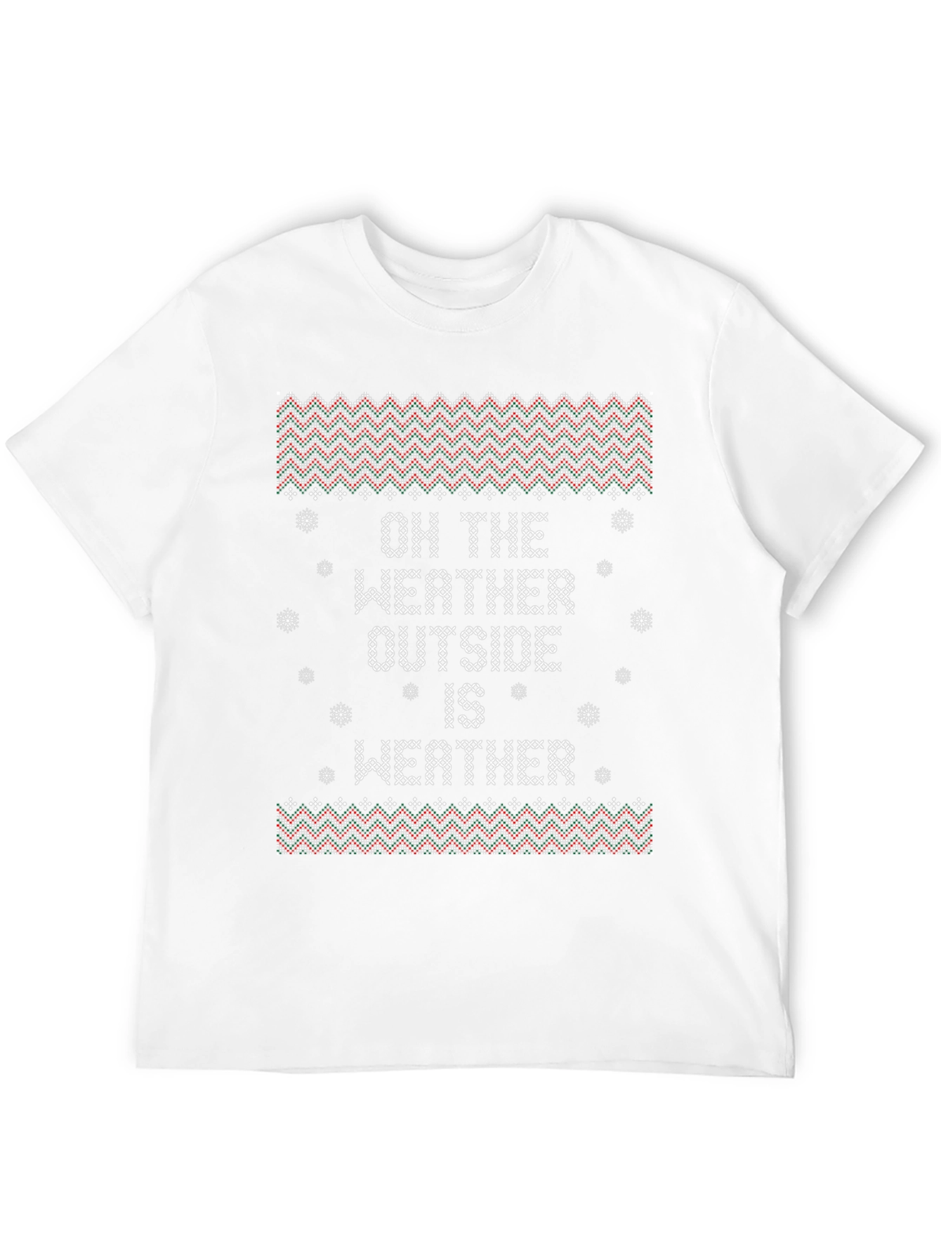 Funny Weather Graphic Novelty T-Shirt