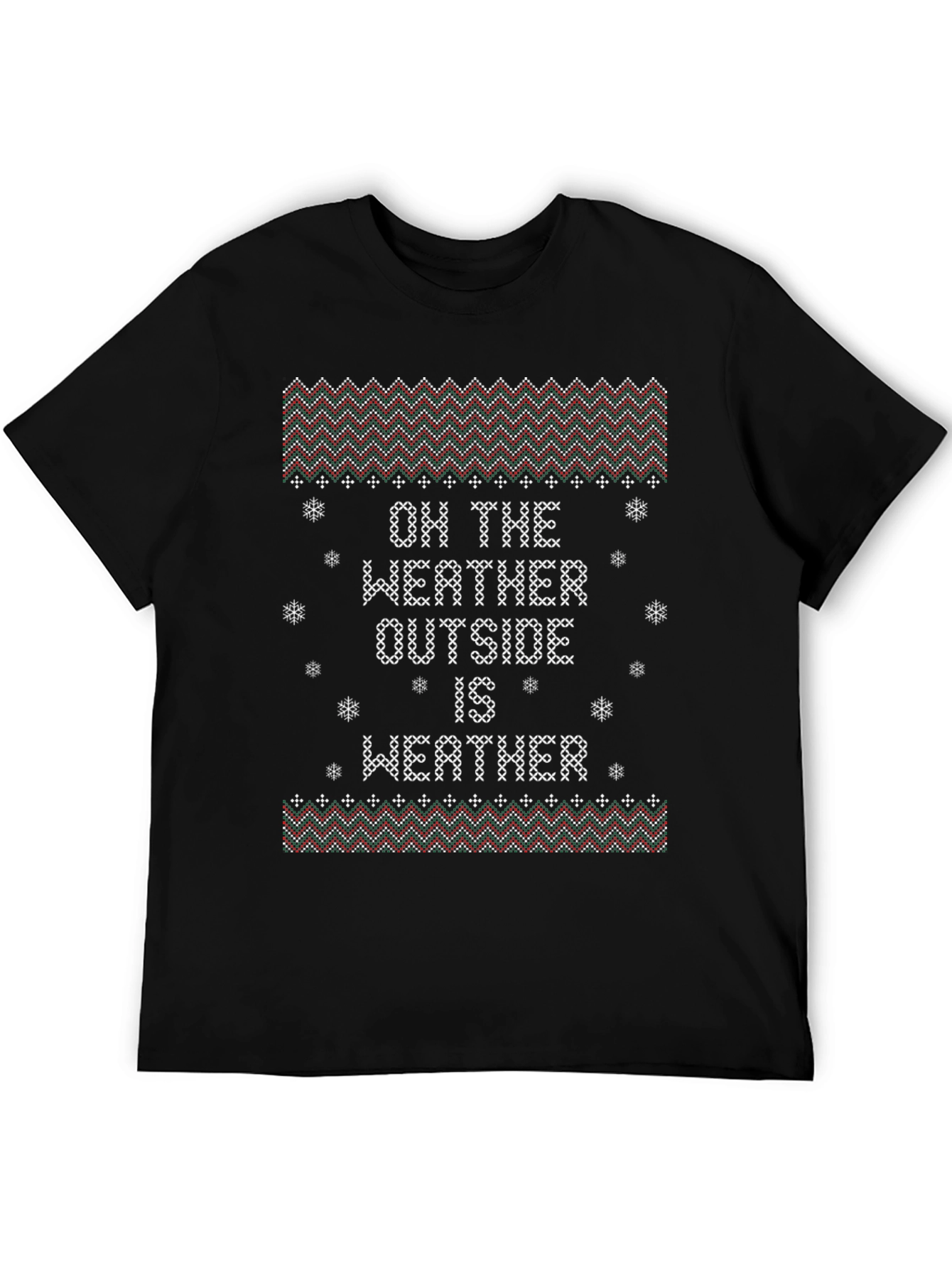 Funny Weather Graphic Novelty T-Shirt